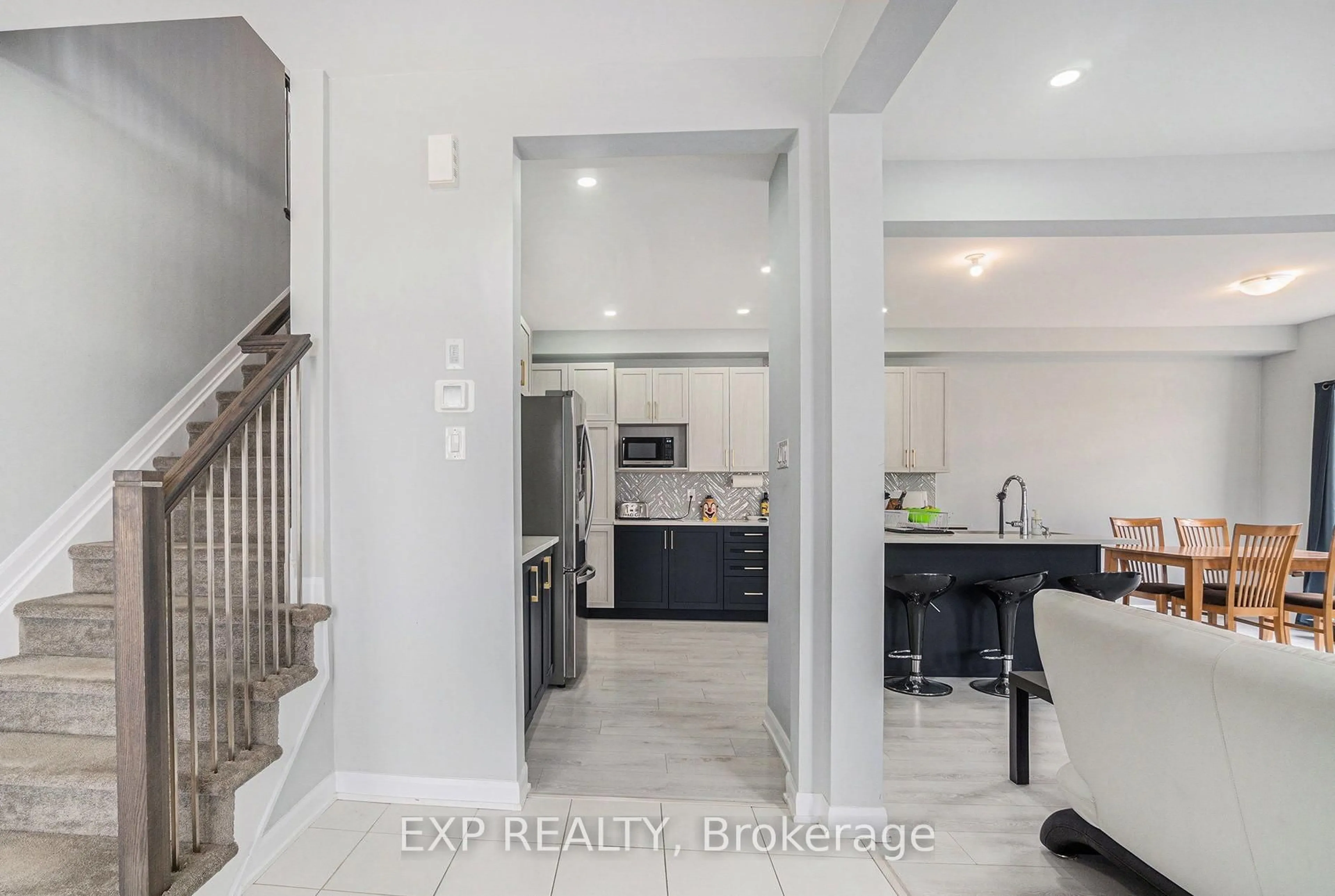 Open concept kitchen, ceramic/tile floor for 796 Cappamore Dr, Ottawa Ontario K2J 6V6