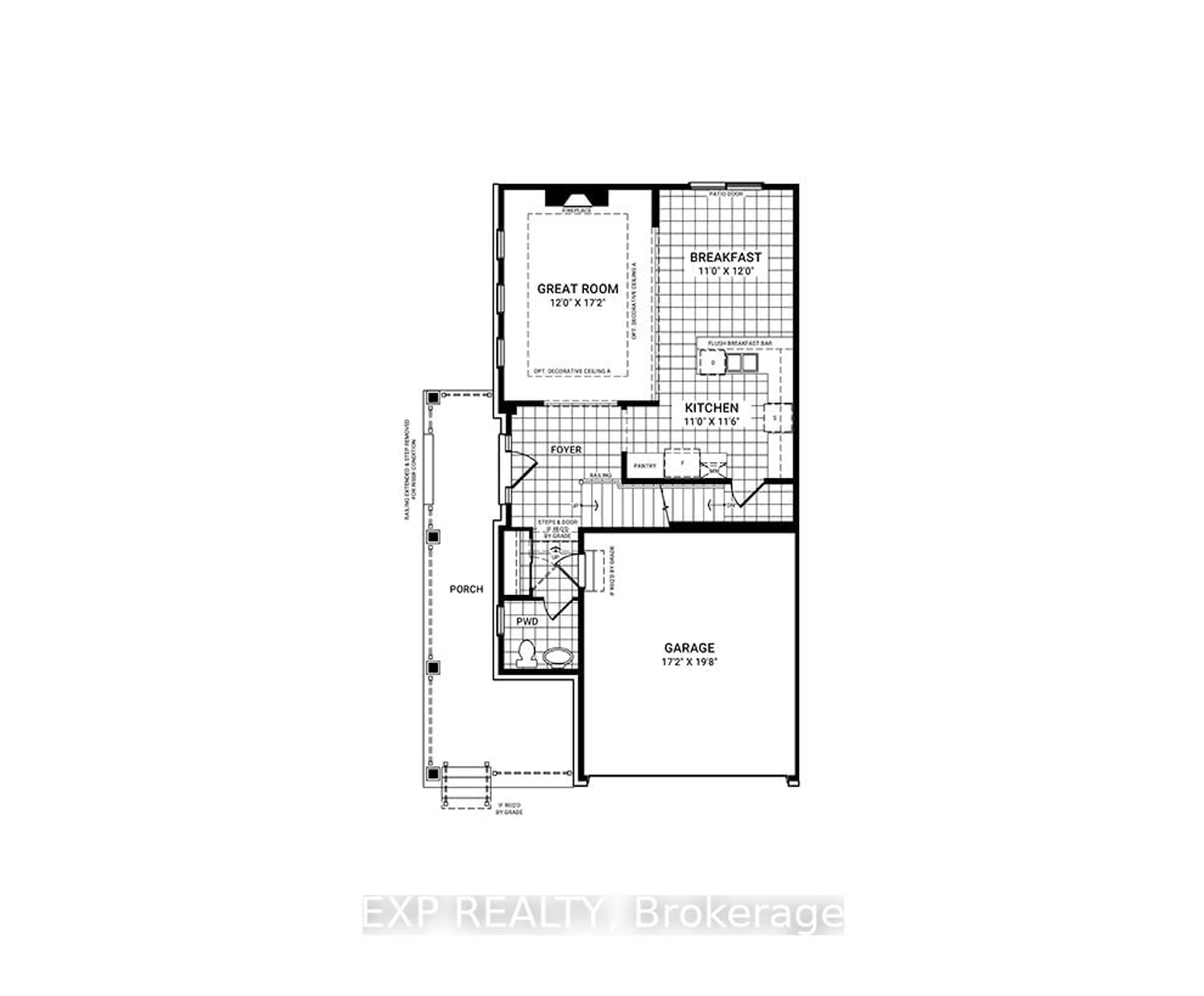 Floor plan for 796 Cappamore Dr, Ottawa Ontario K2J 6V6