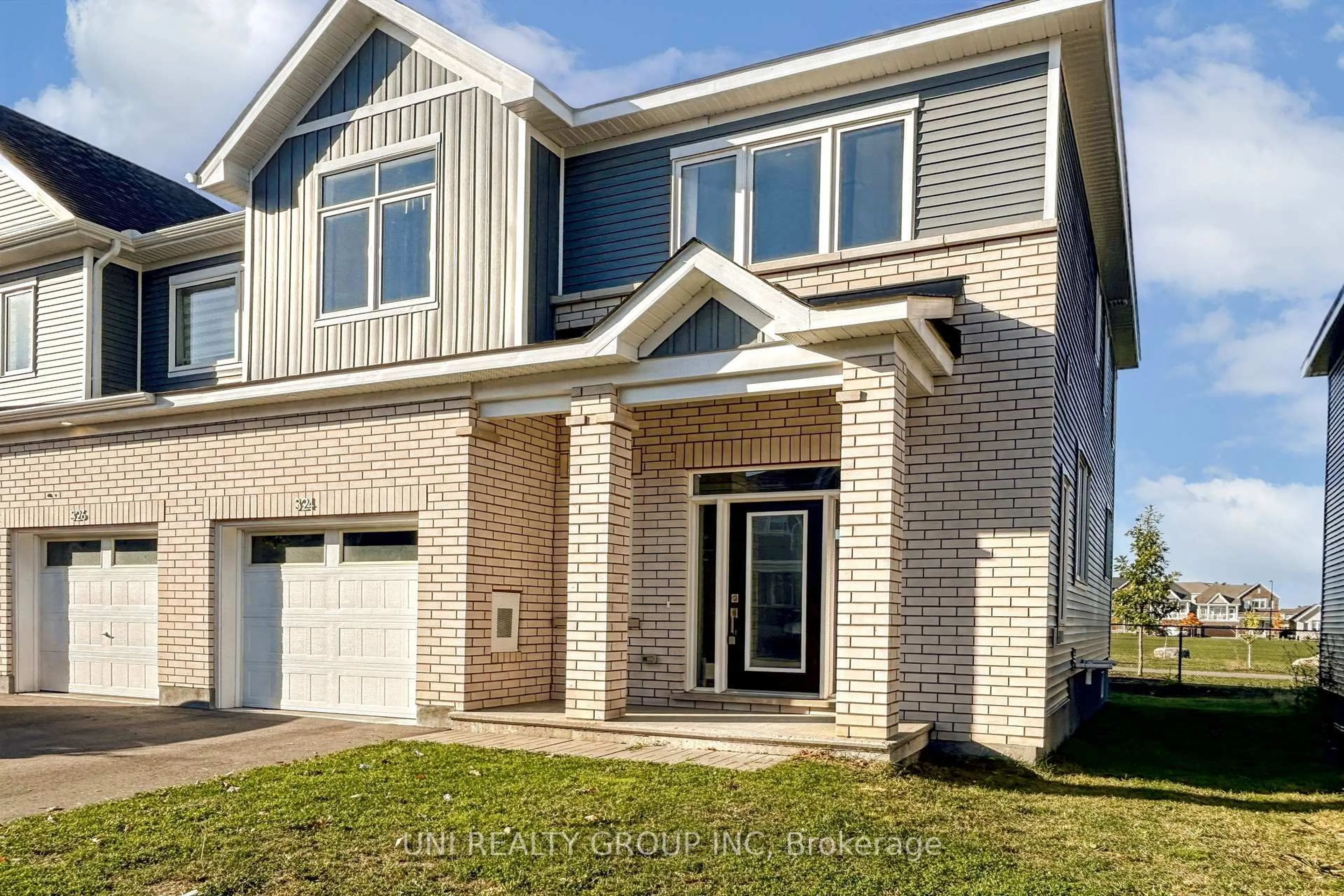 Home with brick exterior material, street for 324 CANADENSIS Lane, Ottawa Ontario K2J 6X8