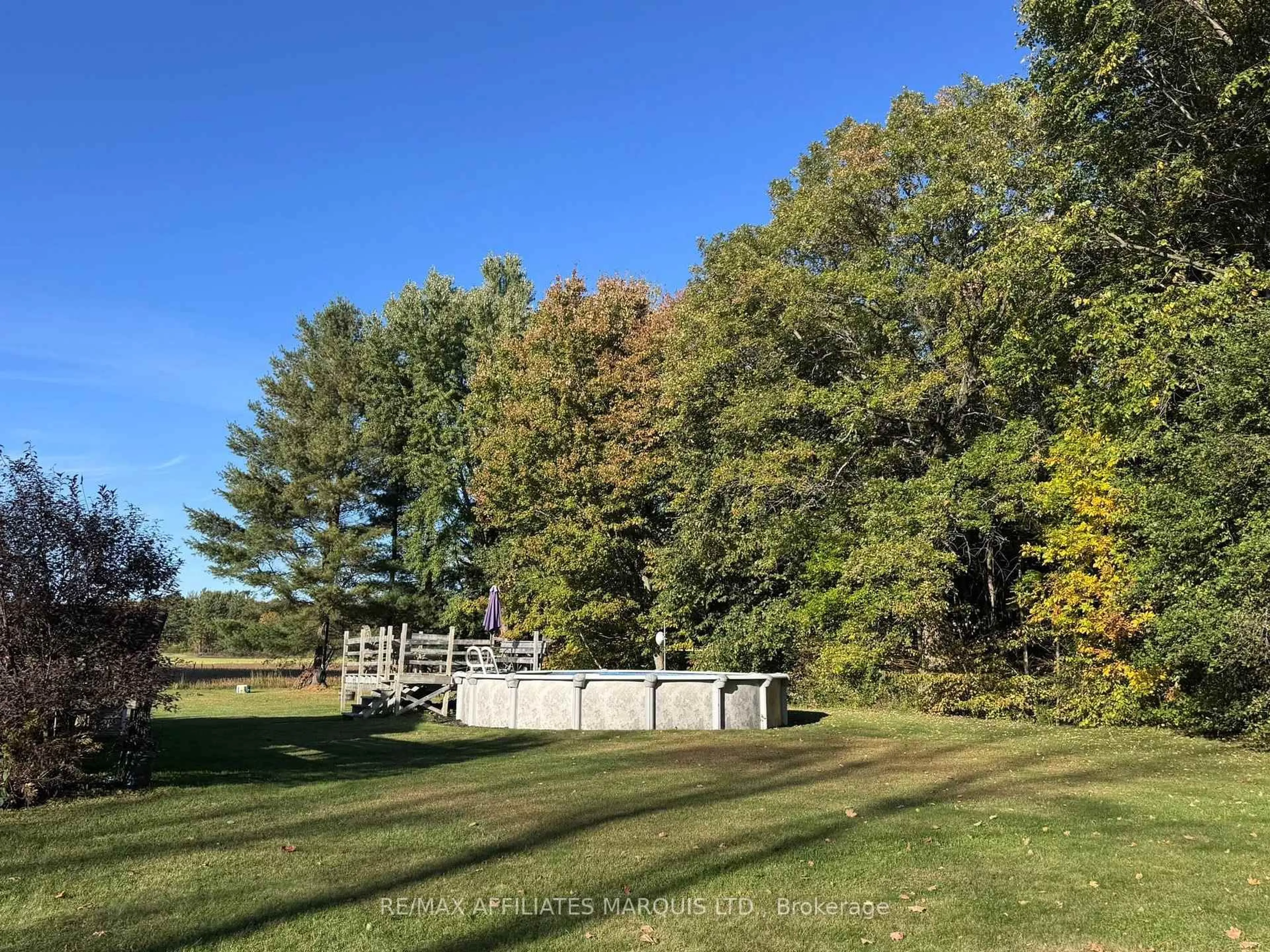 A pic from outside/outdoor area/front of a property/back of a property/a pic from drone, forest/trees view for 19391 County Rd 19 Rd, South Glengarry Ontario K0C 2J0