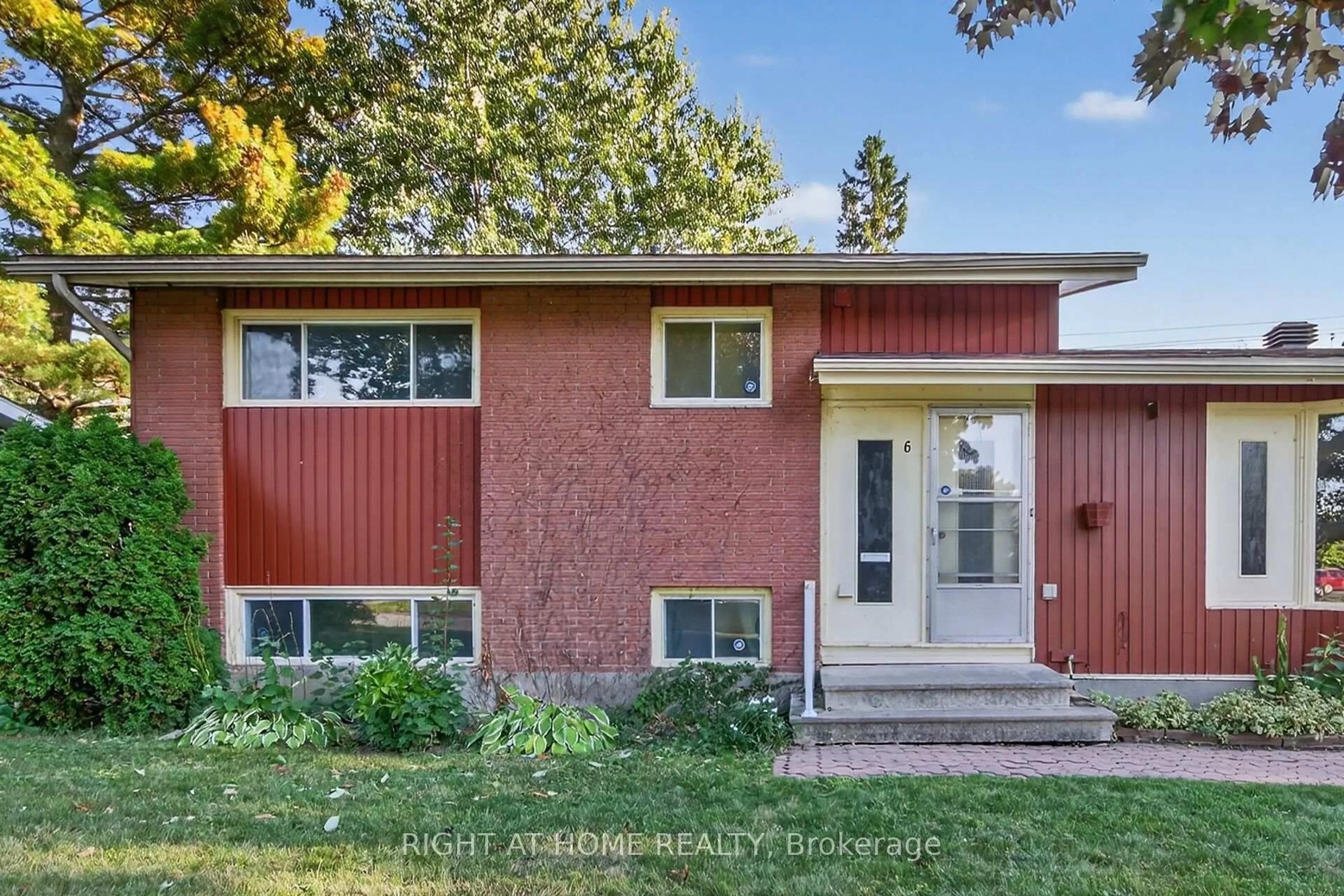 Home with brick exterior material, street for 6 Higwood Dr, Ottawa Ontario K2E 5K7