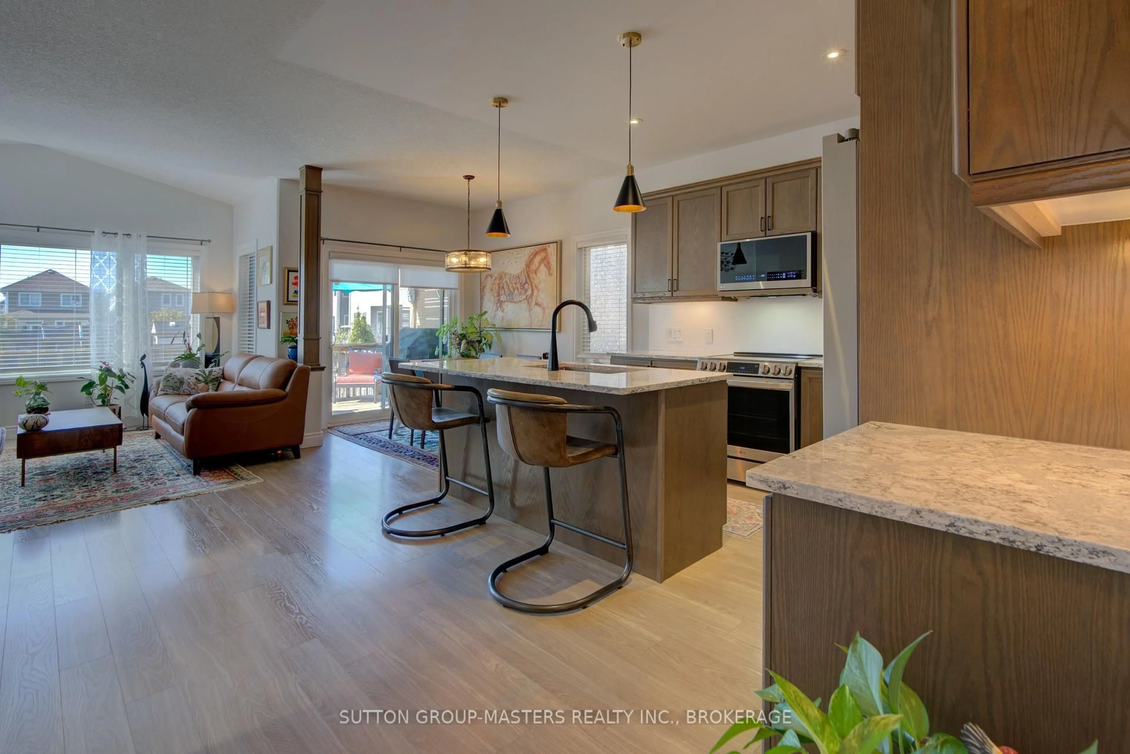 Open concept kitchen, ceramic/tile floor for 217 Holden St, Kingston Ontario K7P 0L1