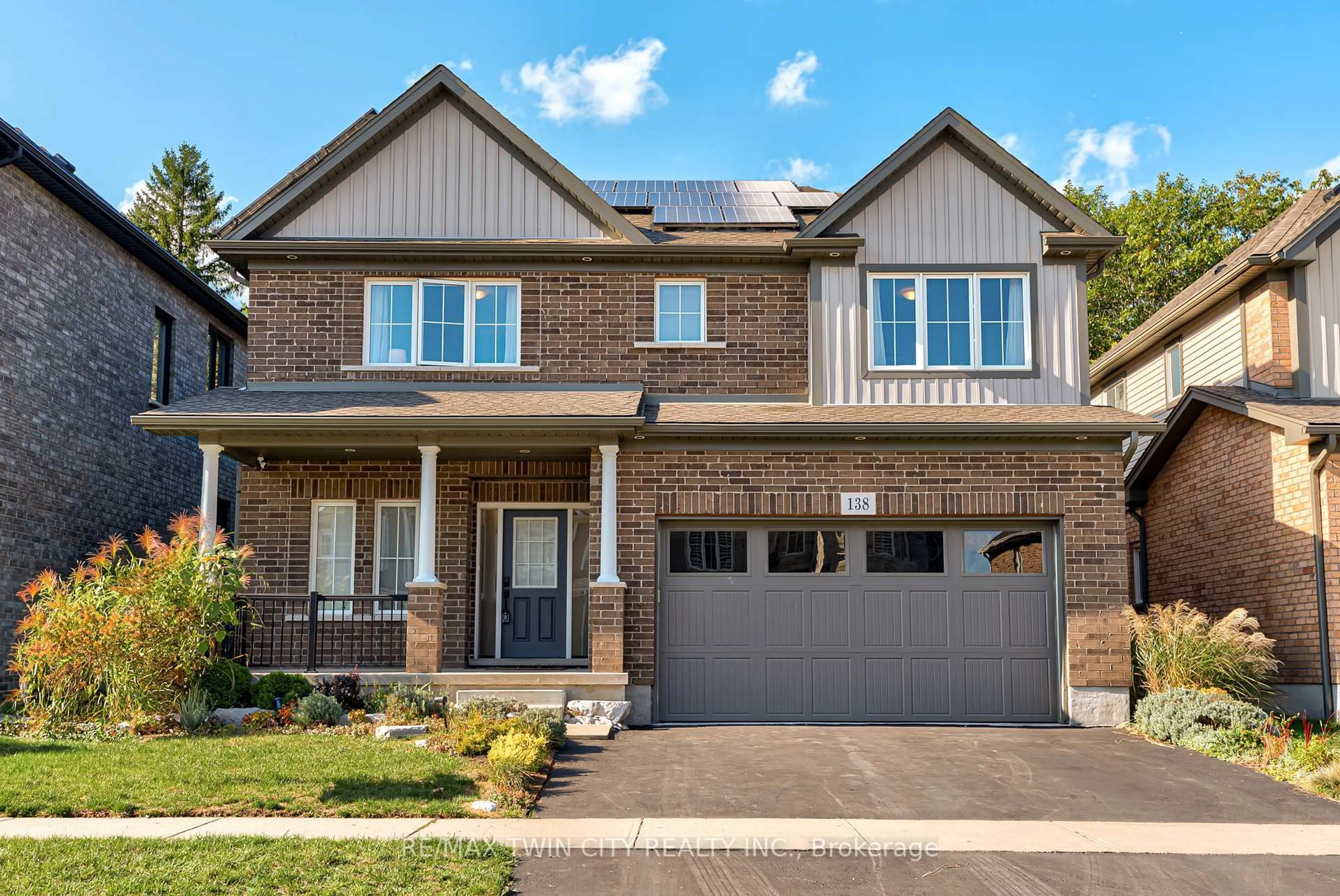 Home with brick exterior material, street for 138 Eaglecrest St, Kitchener Ontario N2K 0C4