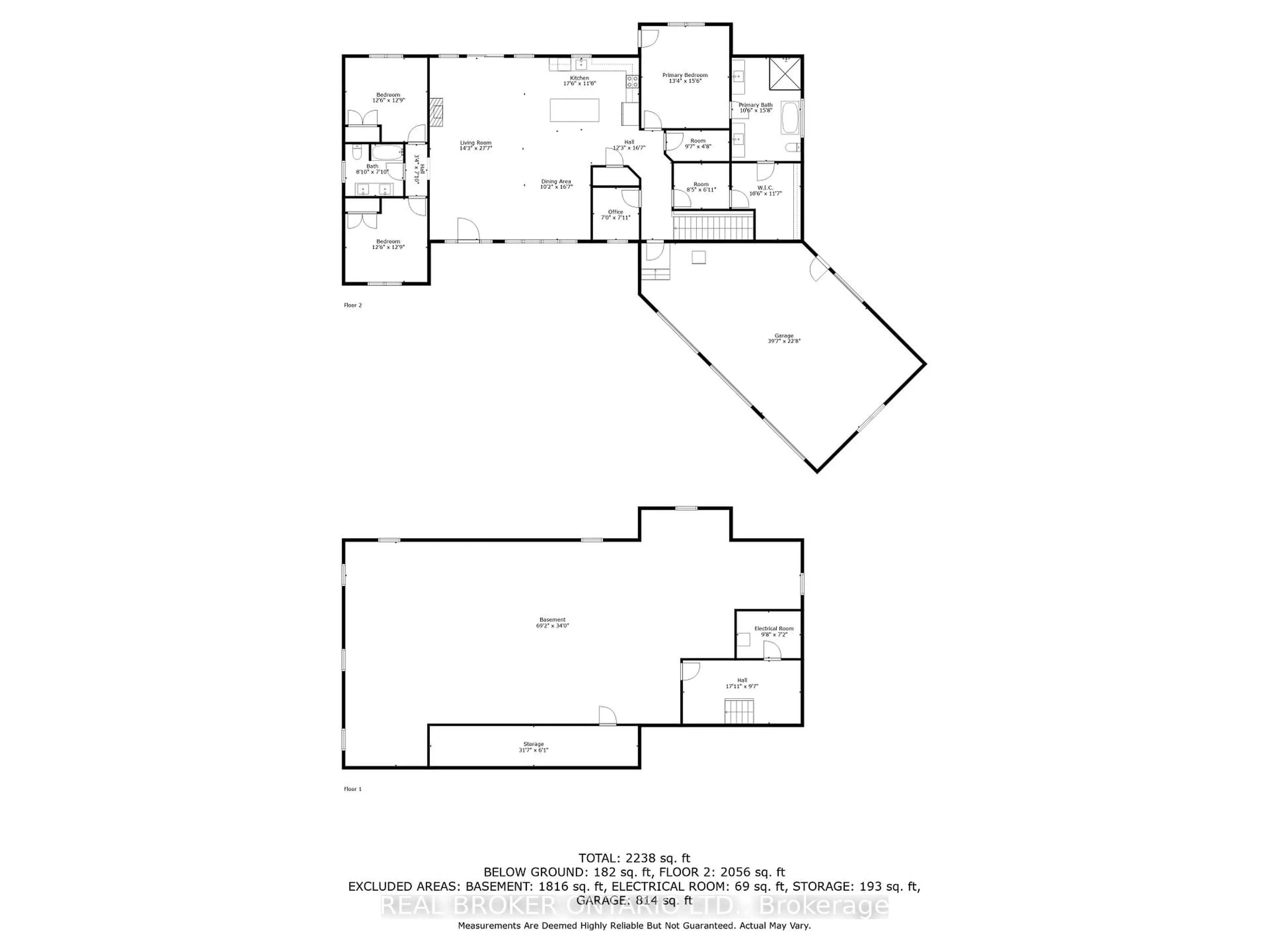 Floor plan for 66 August Cres, Norwich Ontario N0J 1R0