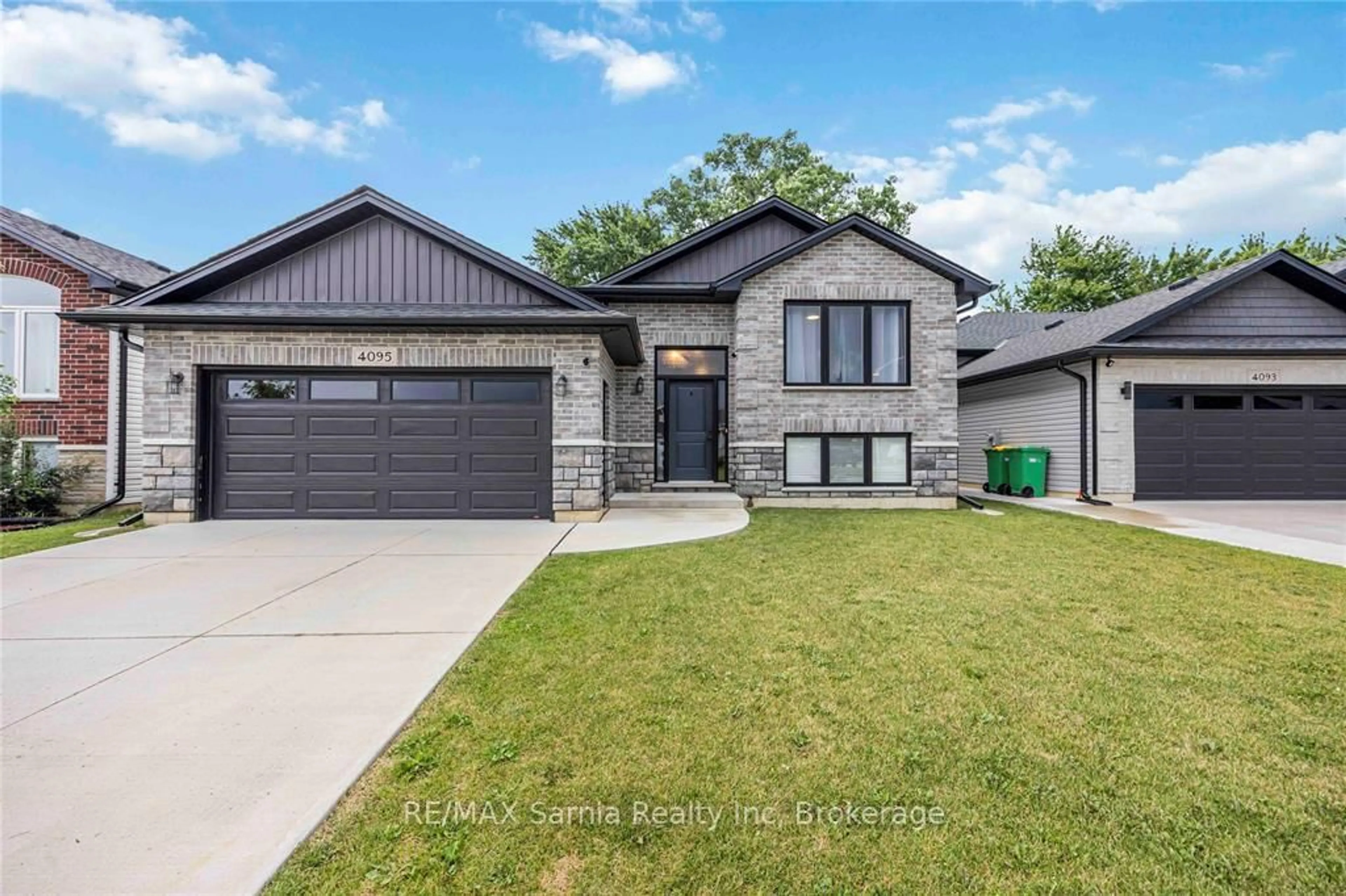 Home with brick exterior material, street for 4095 Ernest St, Petrolia Ontario N0N 1R0