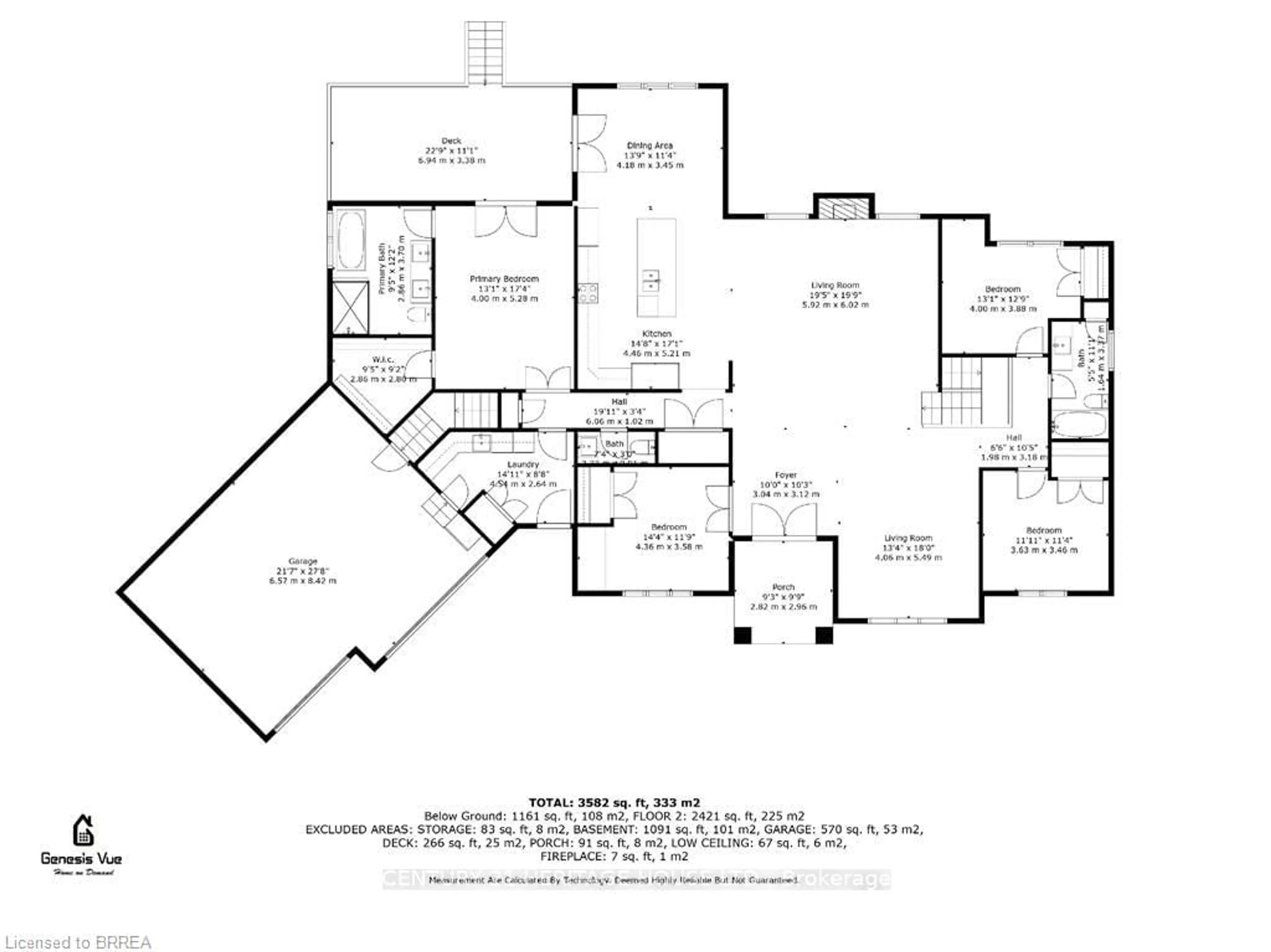 Floor plan for 97 McBay Rd, Brant Ontario N3S 0H9