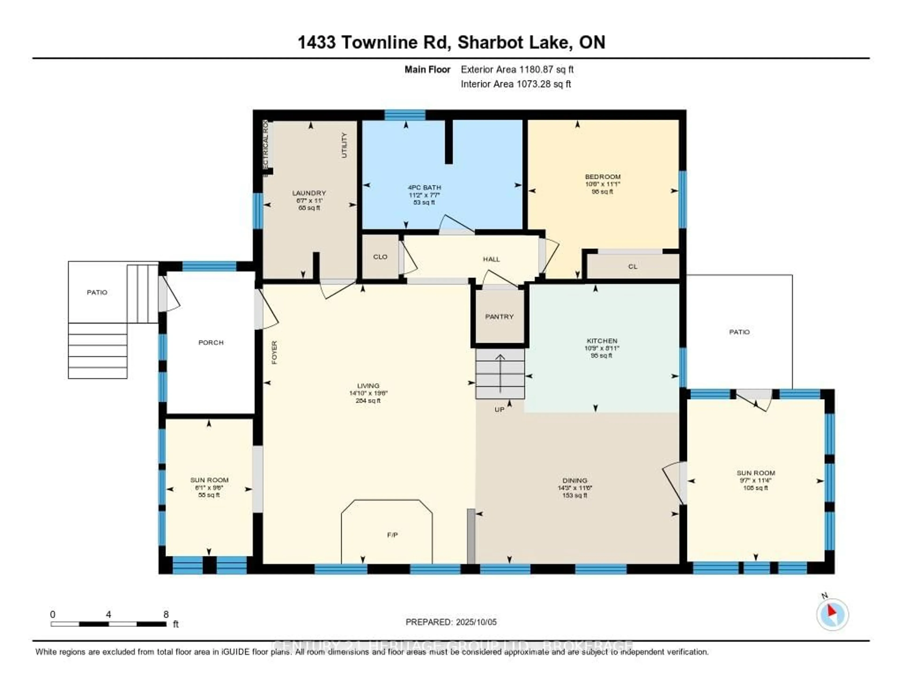 Floor plan for 1433 Townline Rd, Sharbot Lake Ontario K0H 2P0
