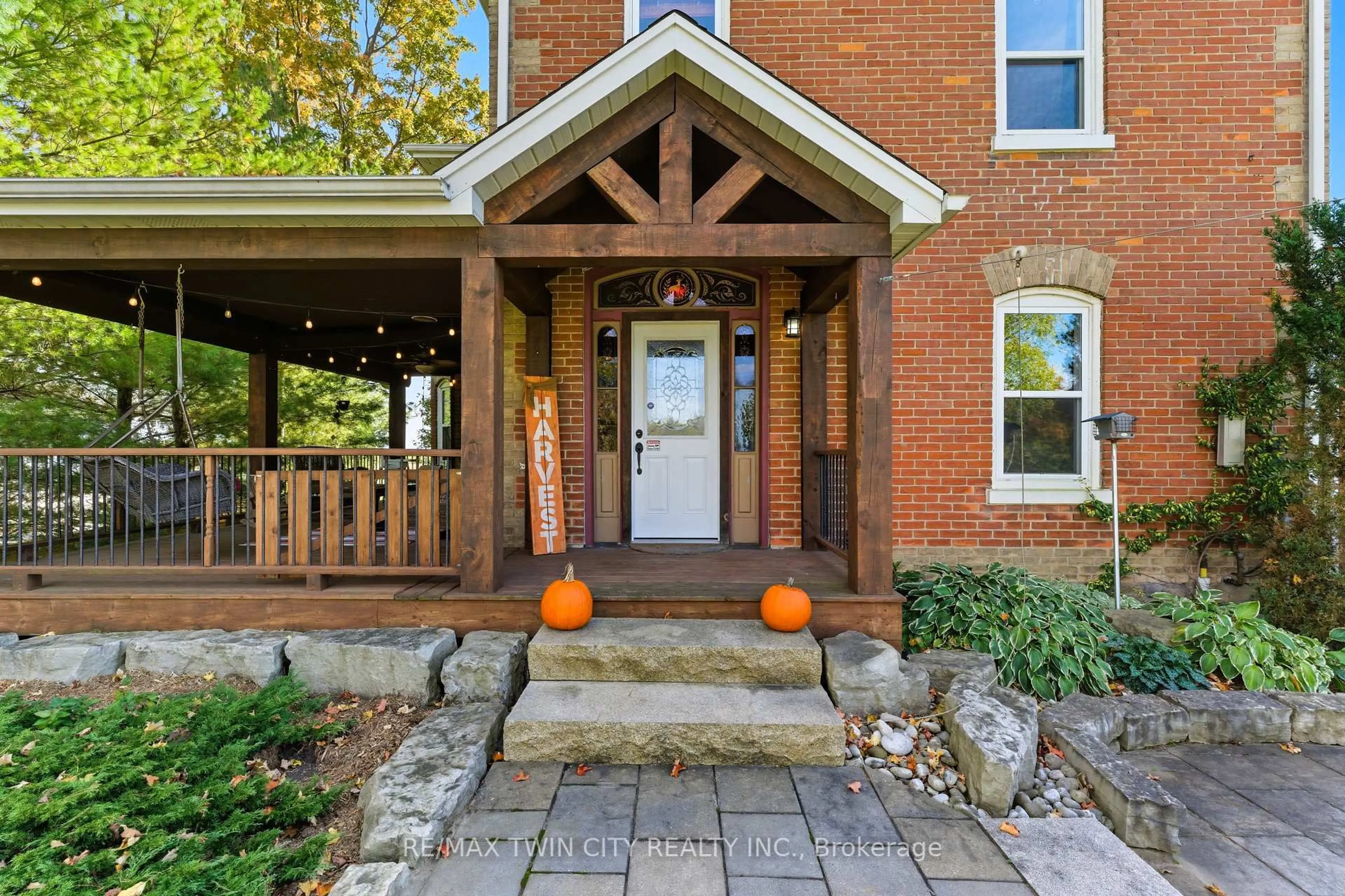 Home with brick exterior material, street for 286 #5 Highway, Brant Ontario N0E 1N0
