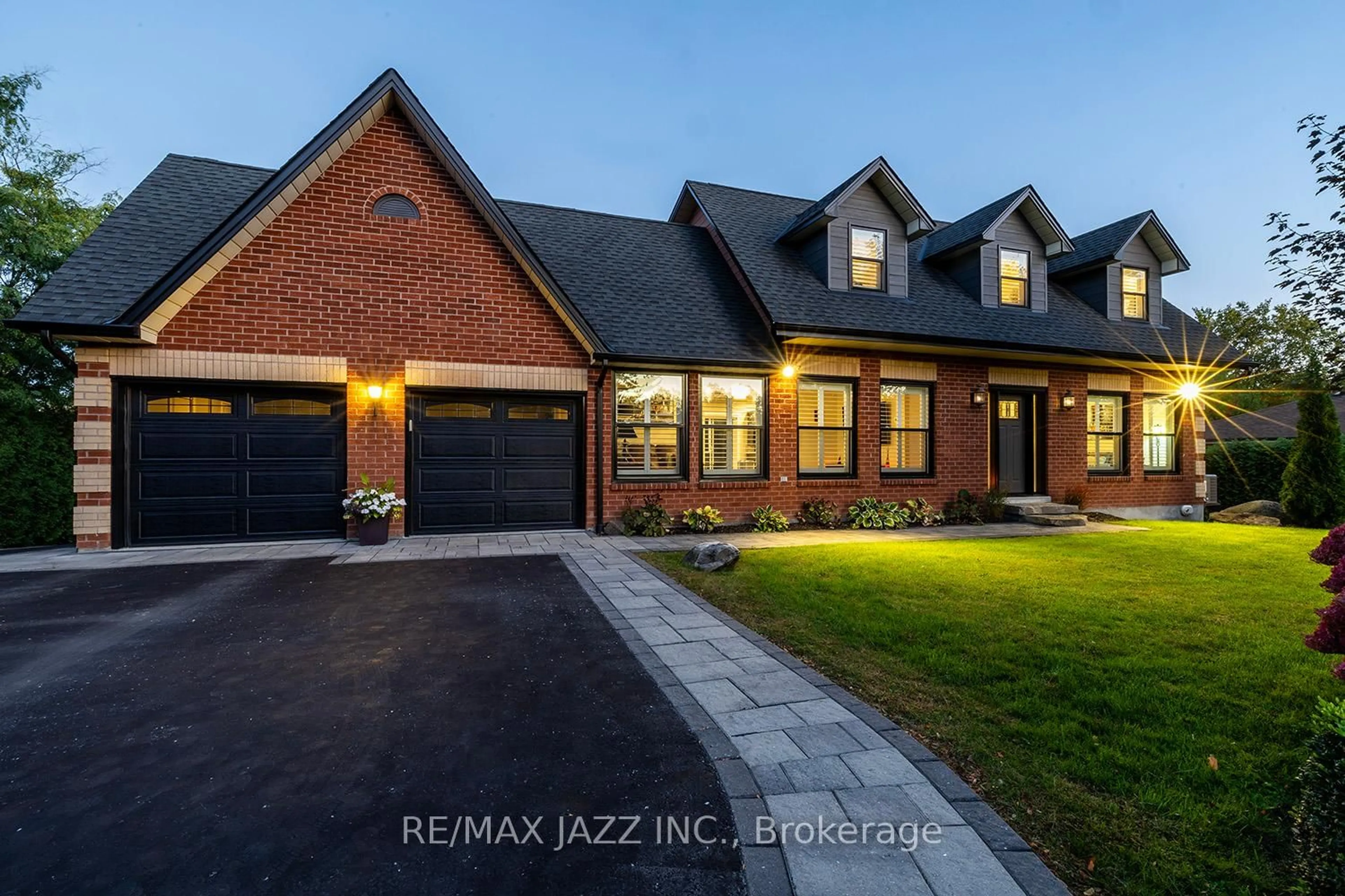 Home with brick exterior material, street for 44 Aino Beach Rd, Kawartha Lakes Ontario K0M 2C0