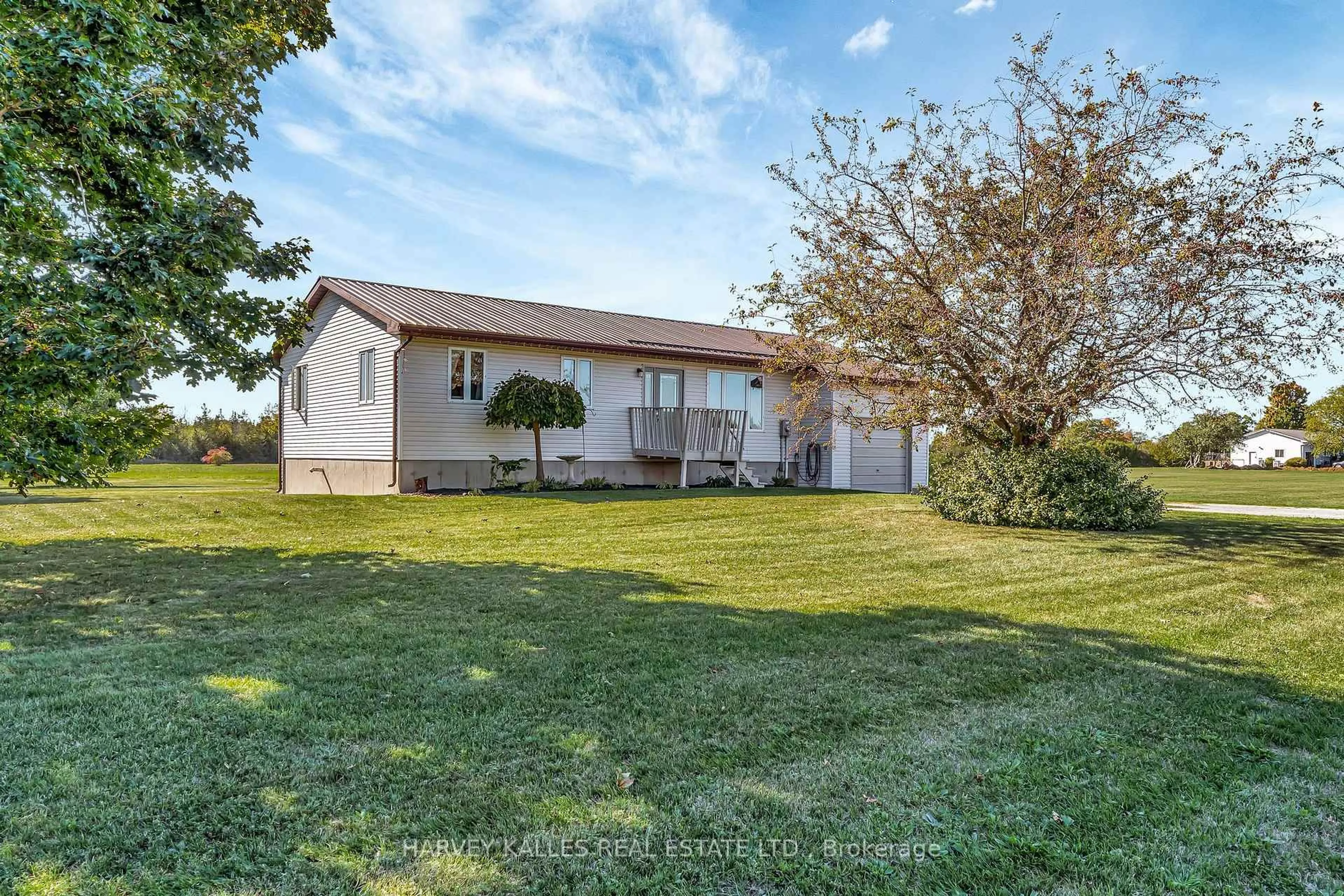 A pic from outside/outdoor area/front of a property/back of a property/a pic from drone, water/lake/river/ocean view for 198 Welbanks Rd, Prince Edward County Ontario K0K 1P0