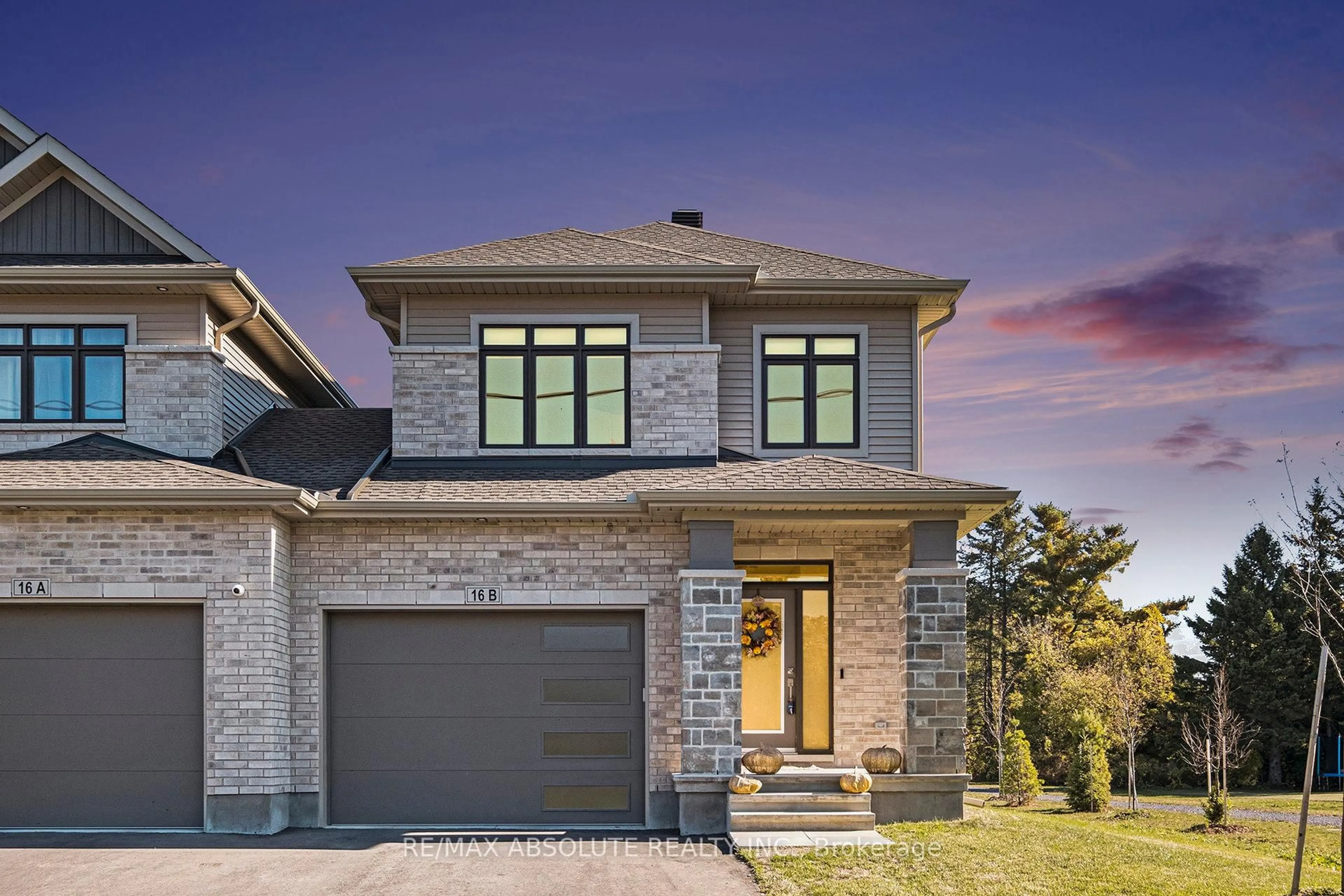 Home with brick exterior material, street for 16 Cockburn St #B, Richmond Ontario K0A 2Z0