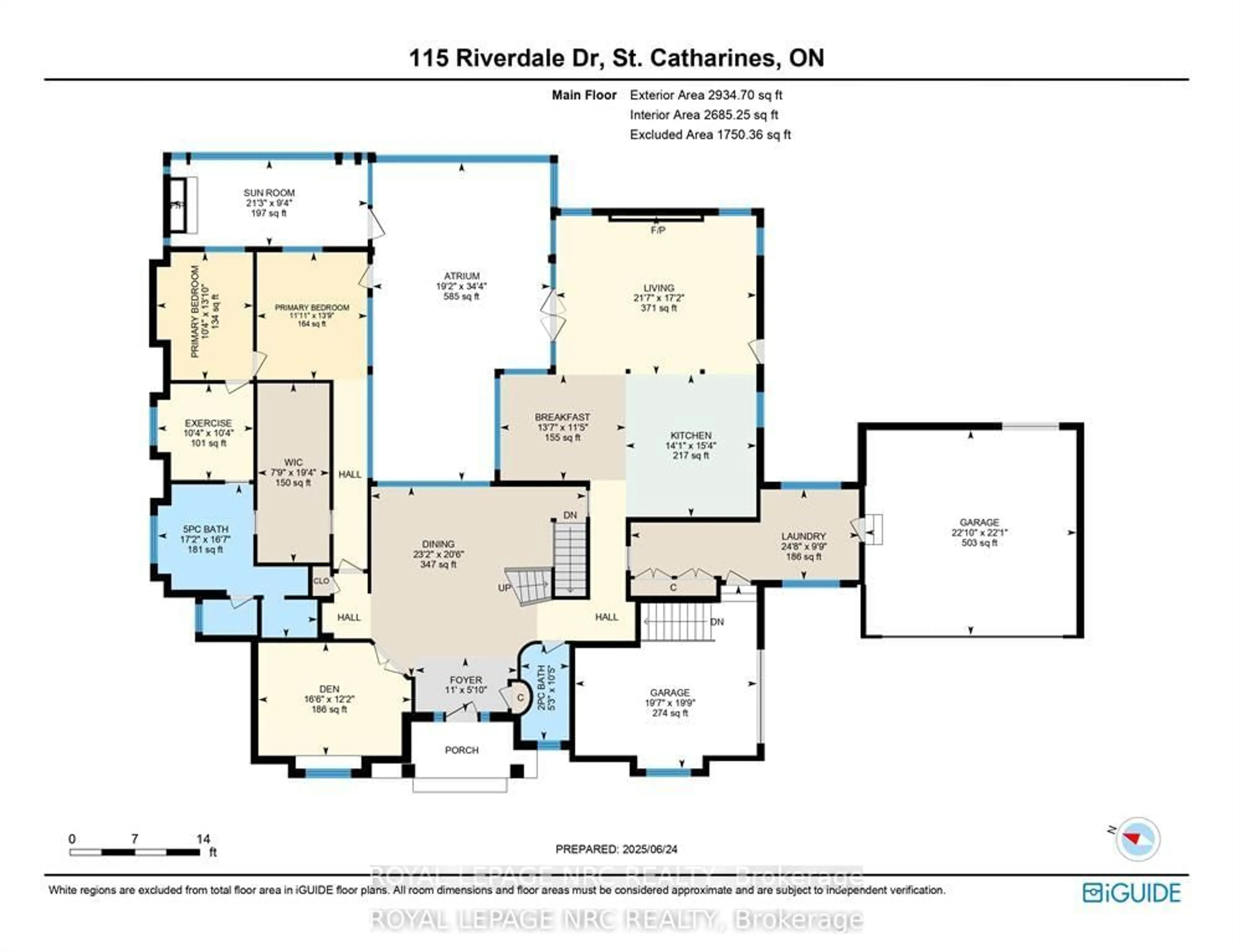 Floor plan for 115 Riverdale Dr, St. Catharines Ontario L2R 4C1