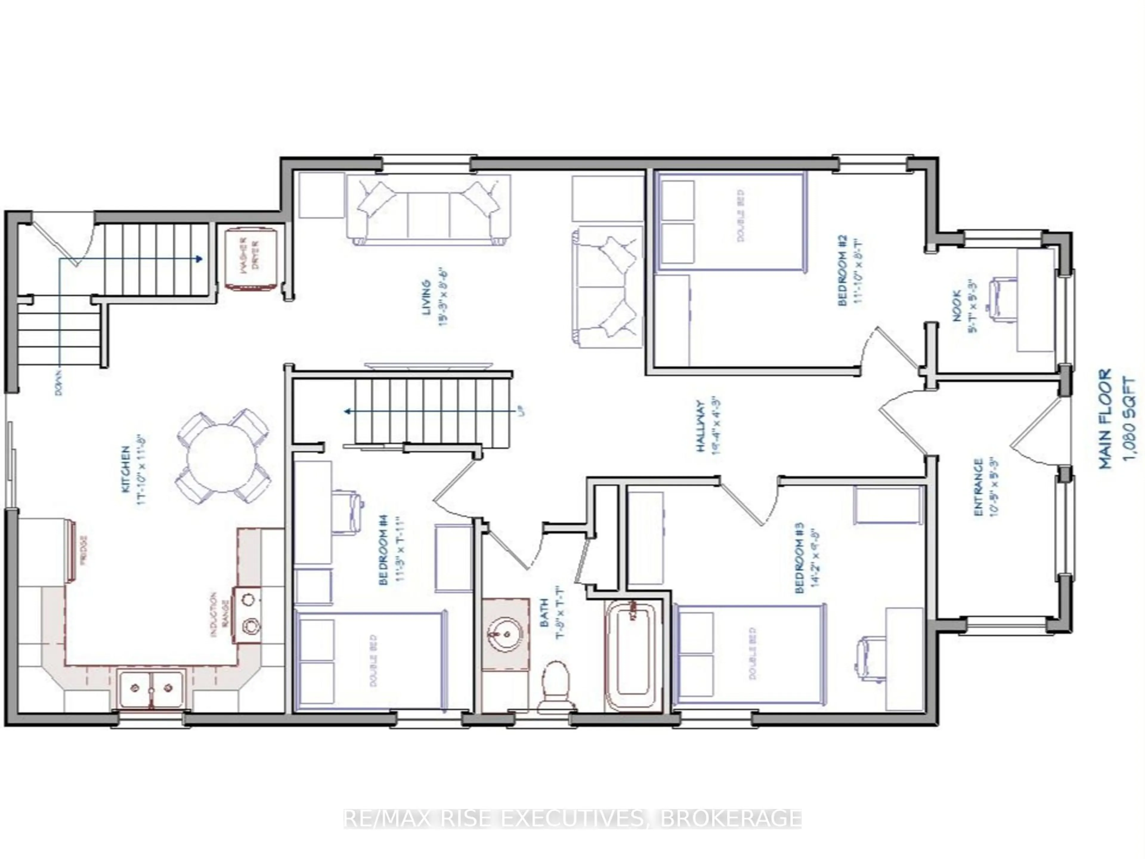 Floor plan for 158 Joseph St, Kingston Ontario K7K 2H7