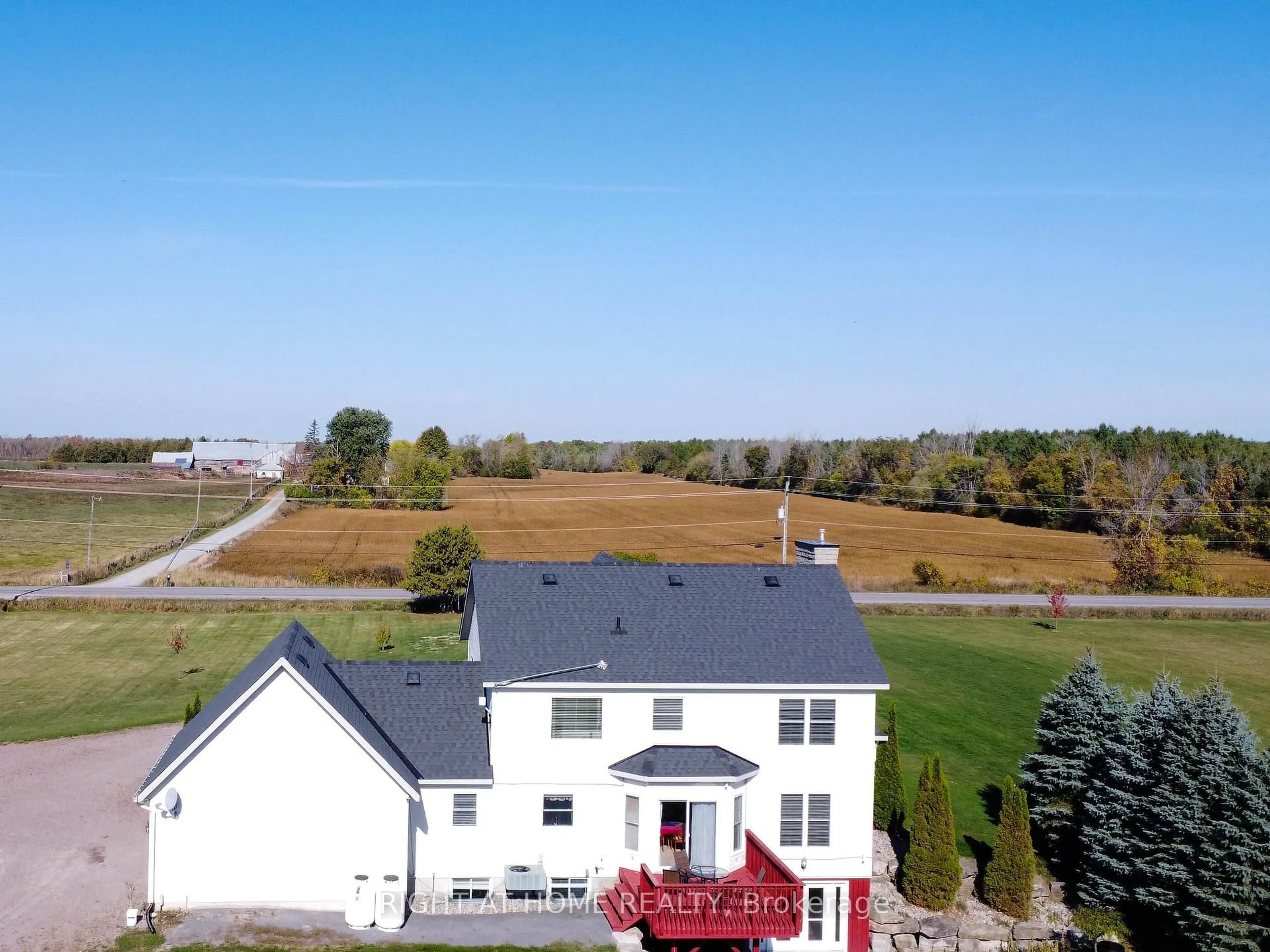 A pic from outside/outdoor area/front of a property/back of a property/a pic from drone, unknown for 1165 9TH Line, Carleton Place Ontario K7C 3P2