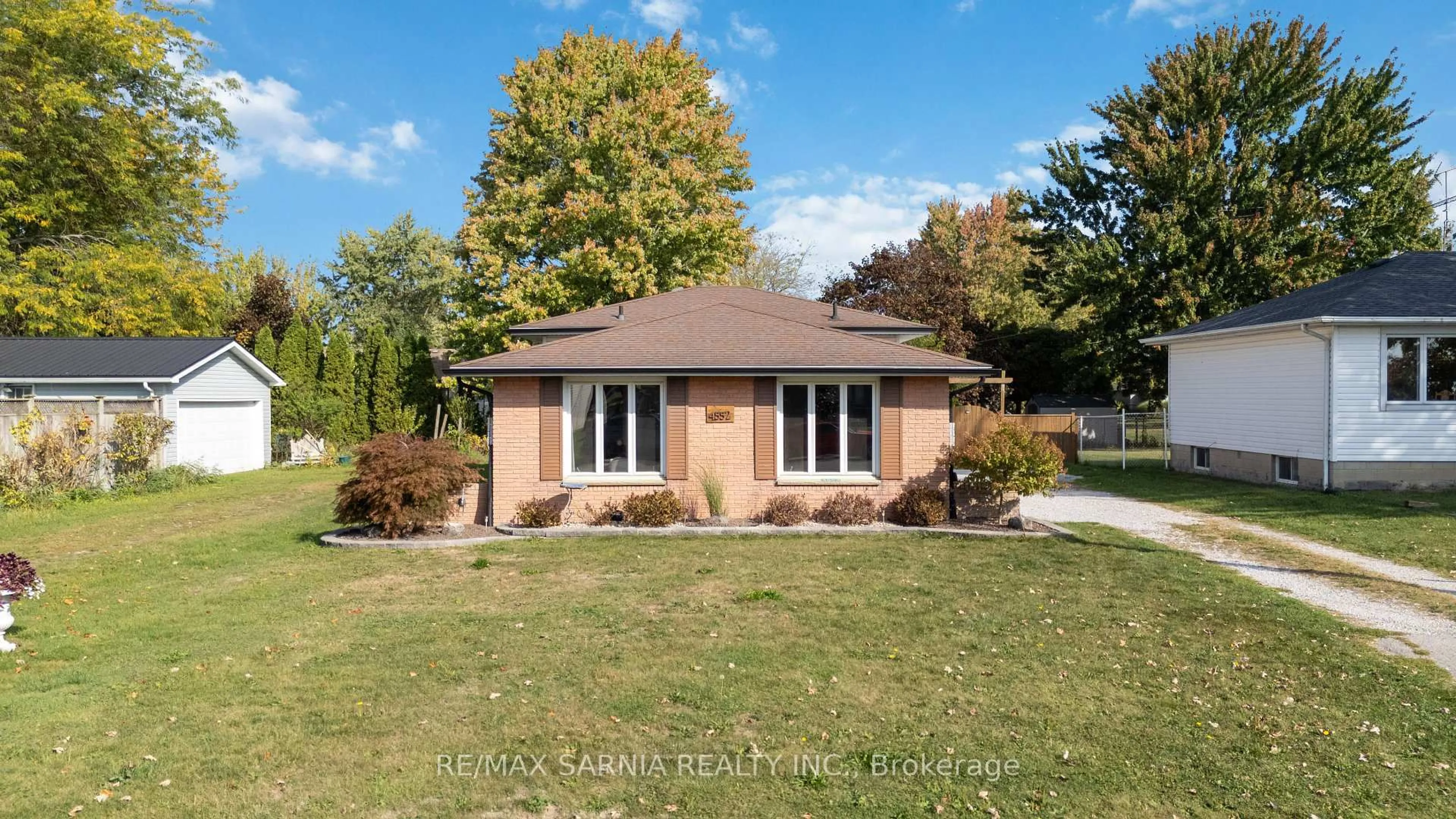 Home with brick exterior material, street for 4552 Shamrock St, Enniskillen Ontario N0N 1N0