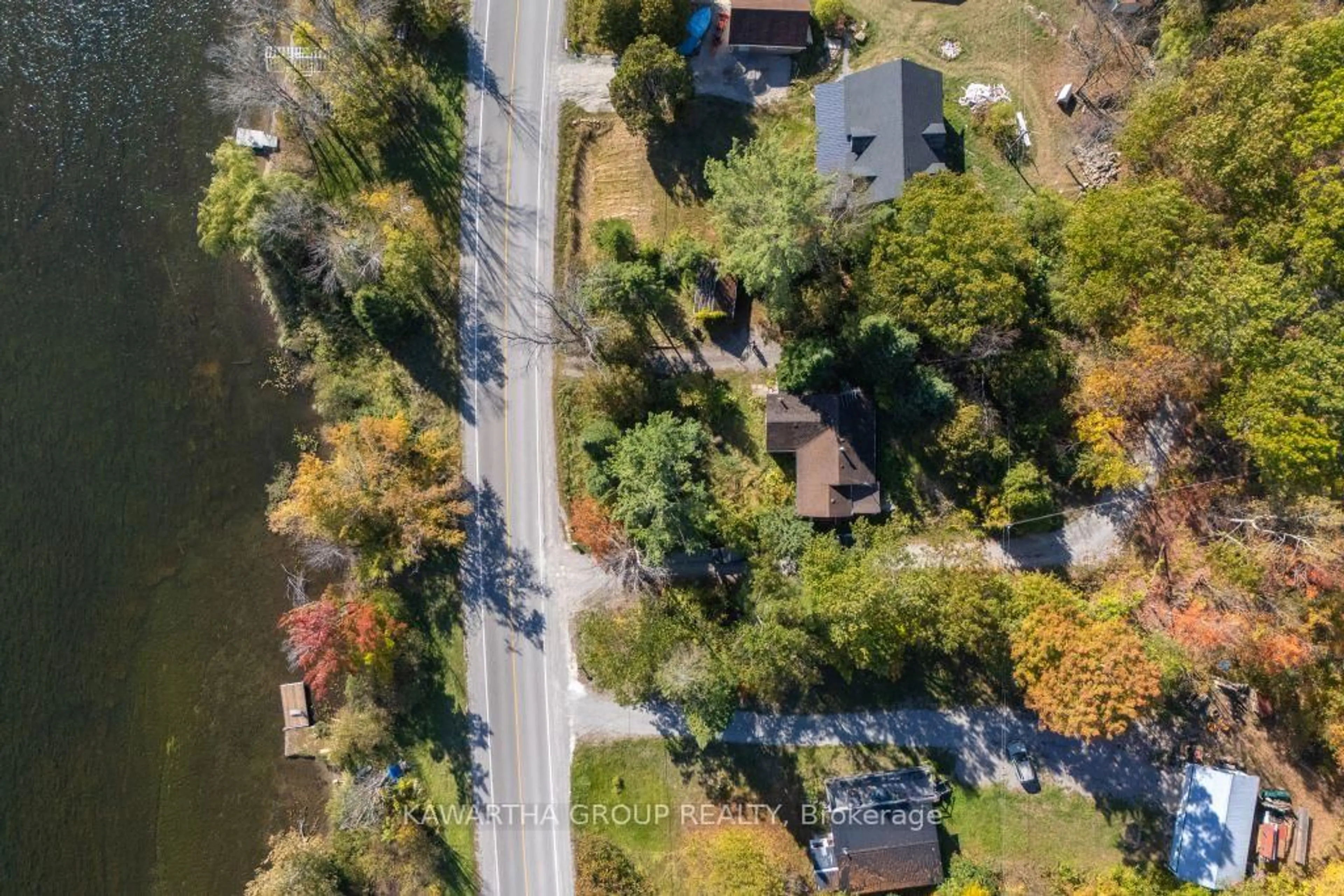 A pic from outside/outdoor area/front of a property/back of a property/a pic from drone, street for 3639 Monck Rd, Kawartha Lakes Ontario K0M 2L0