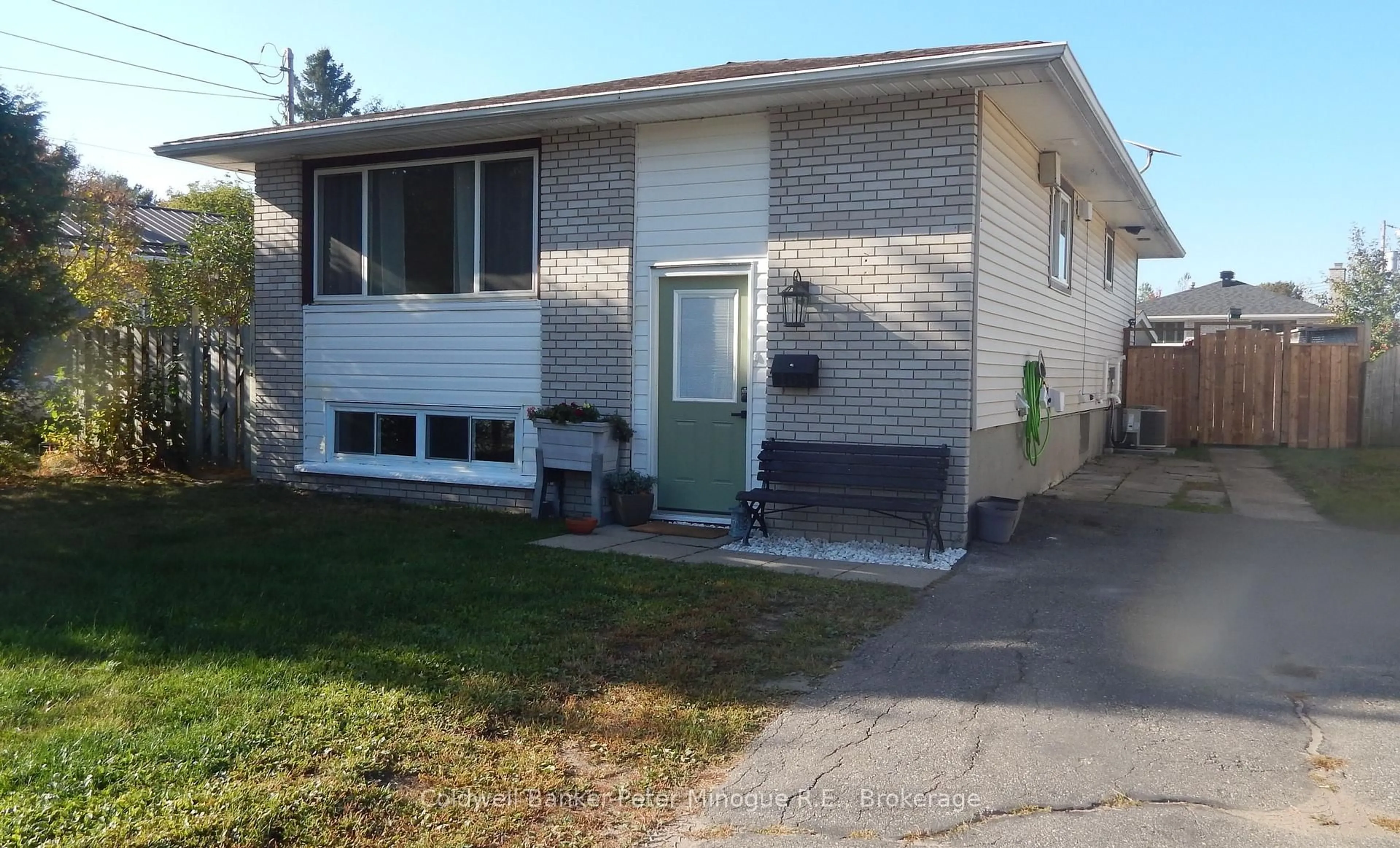 Home with vinyl exterior material, street for 105 Strathcona Dr, North Bay Ontario P1A 2N5