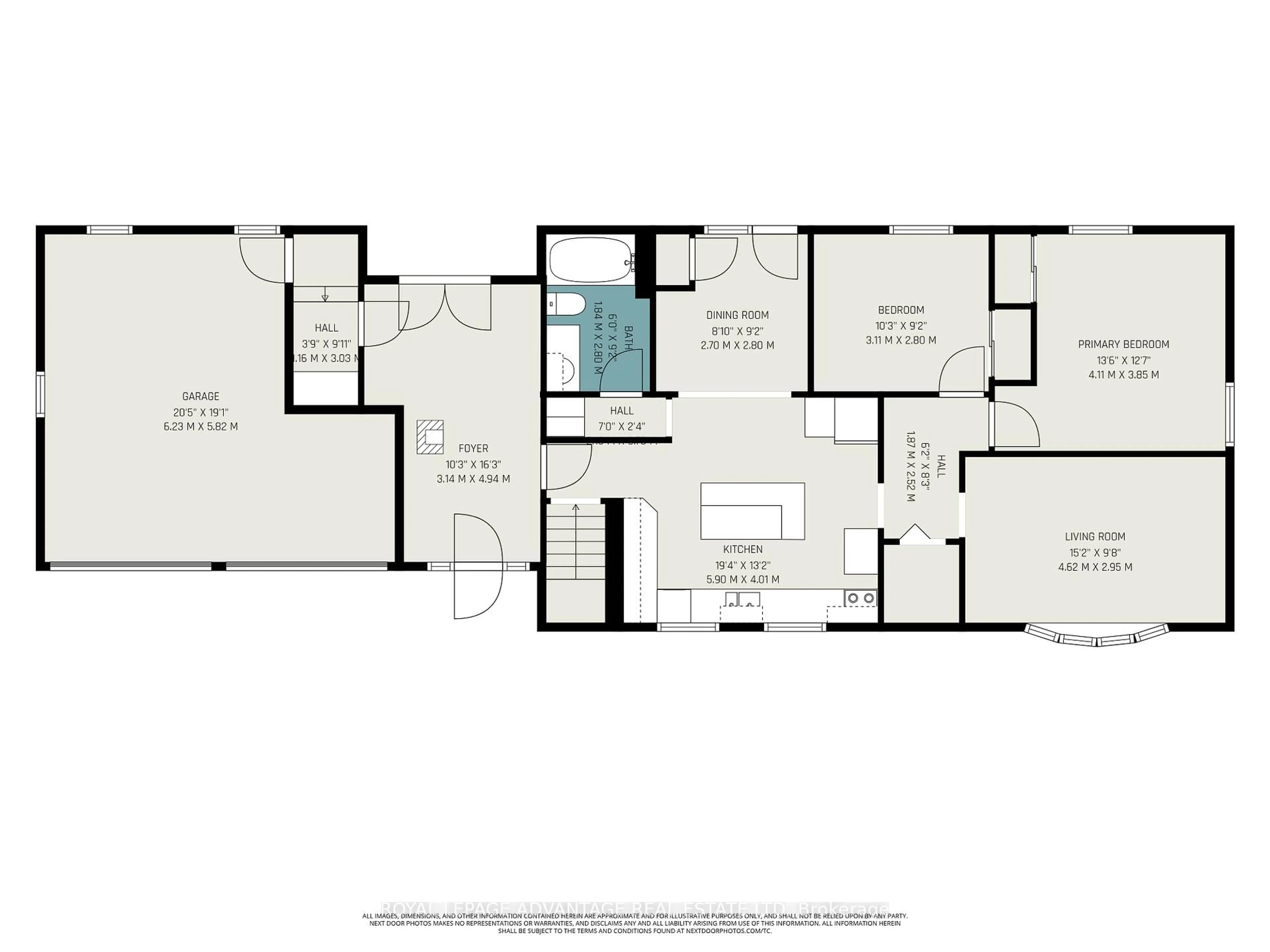 Floor plan for 815 Christie Lake Rd, Perth Ontario K7H 3C6