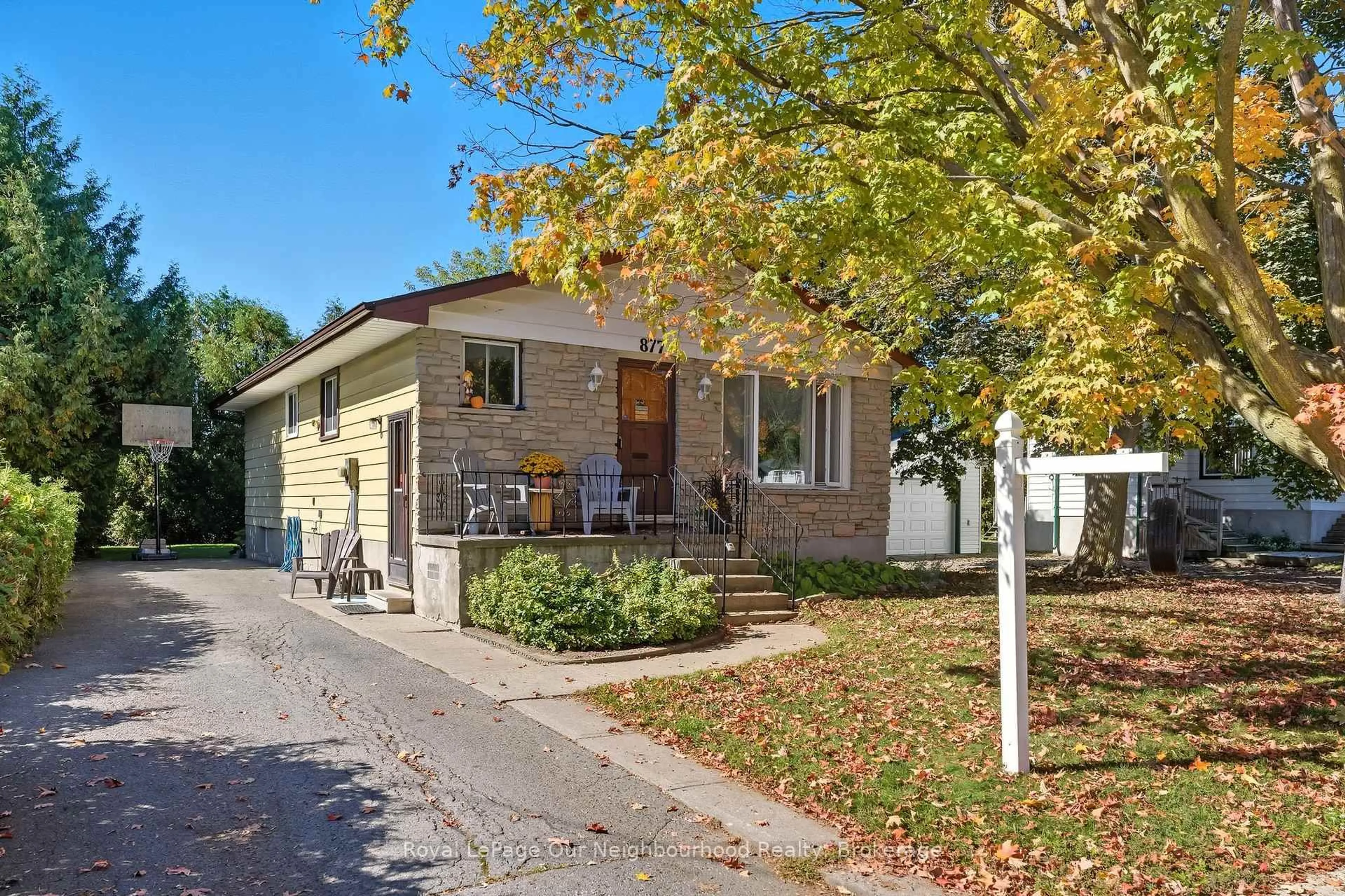 Home with brick exterior material, street for 877 Western Ave, Peterborough Ontario K9J 5W1