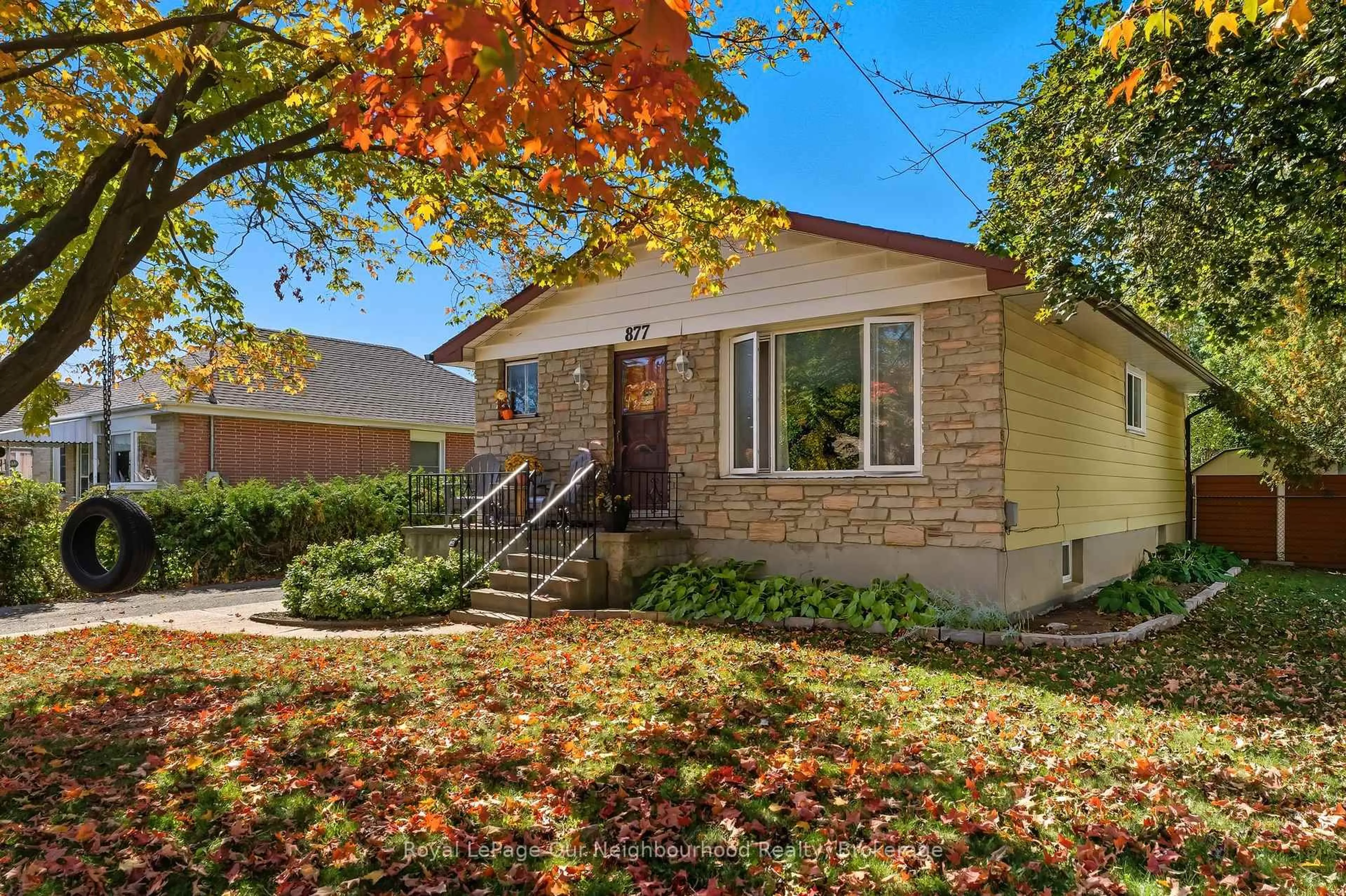 Home with brick exterior material, street for 877 Western Ave, Peterborough Ontario K9J 5W1