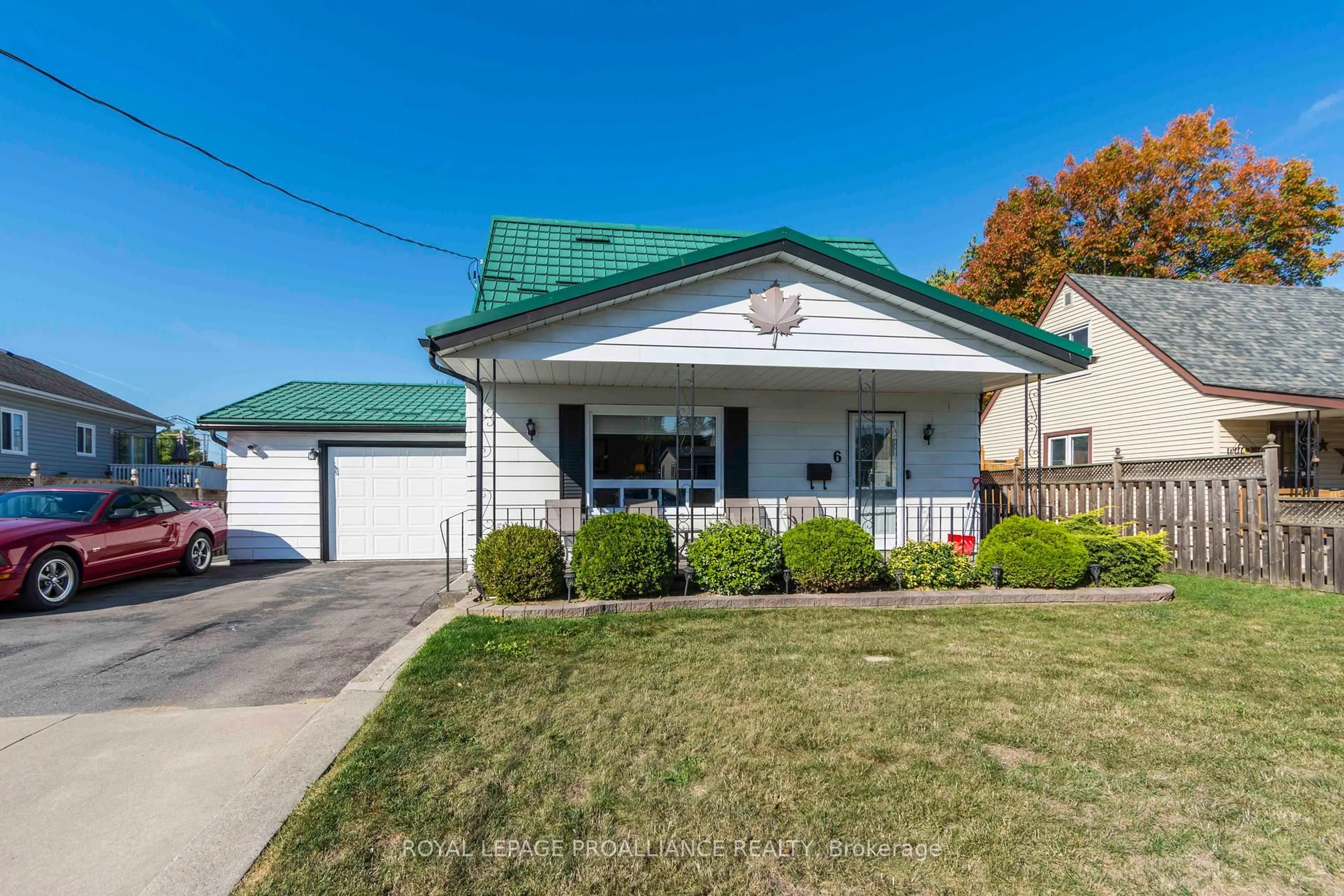 Home with vinyl exterior material, street for 6 Kerr Cres, Quinte West Ontario K8V 2W3