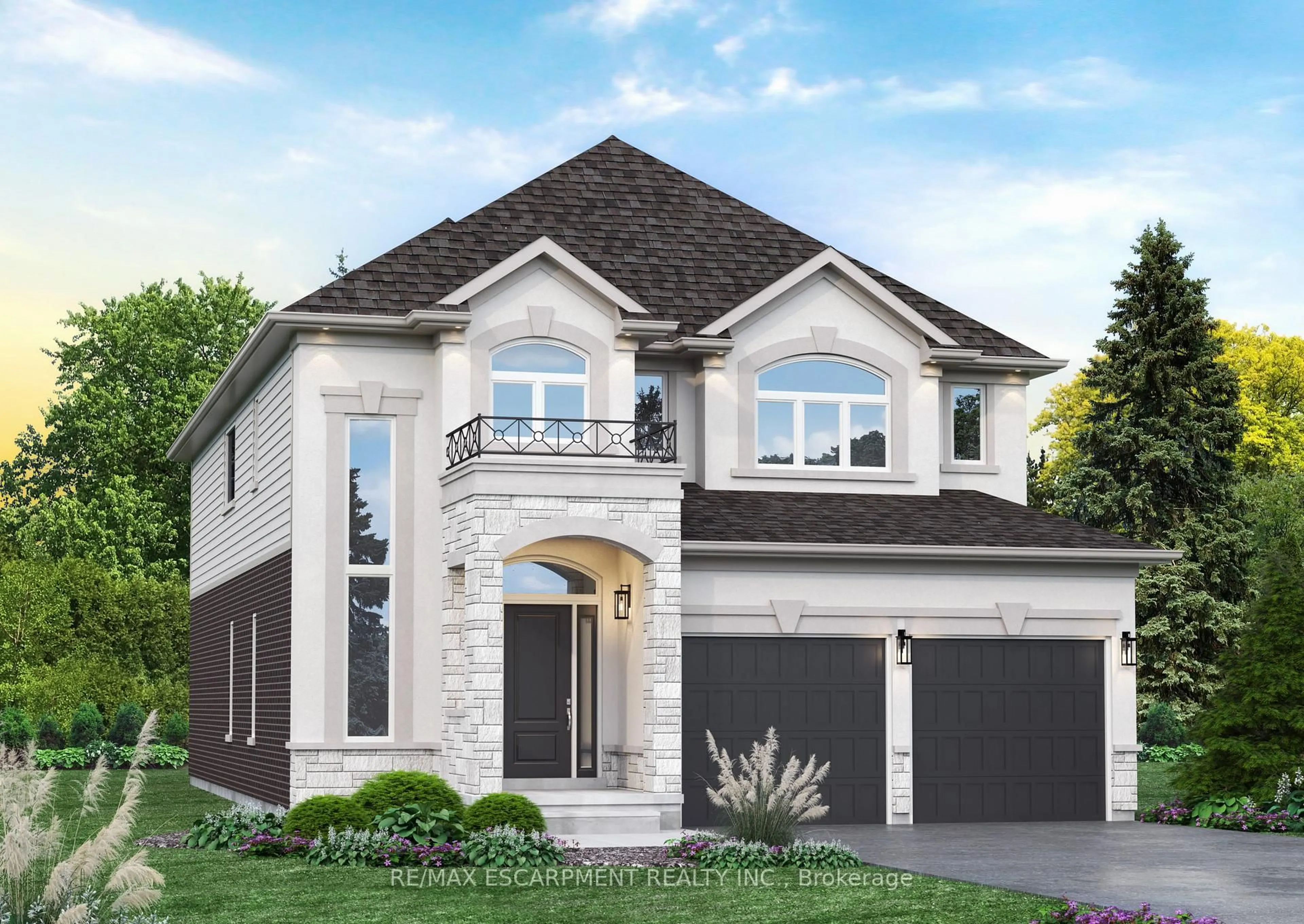 Home with brick exterior material, street for Lot 15 Kellogg Ave, Hamilton Ontario L0R 1W0
