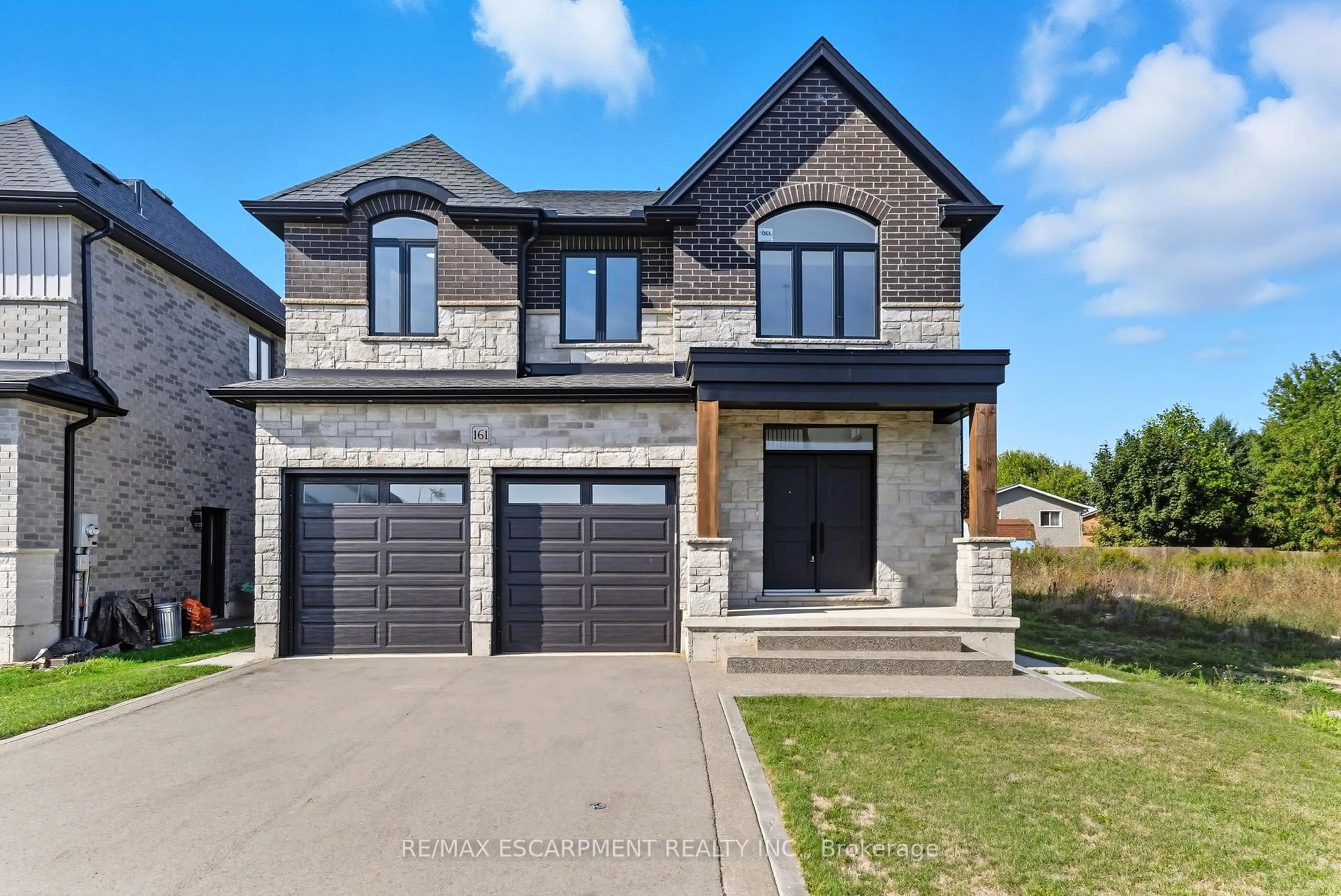 Home with brick exterior material, street for 161 Pike Creek Dr, Haldimand Ontario N0A 1E0