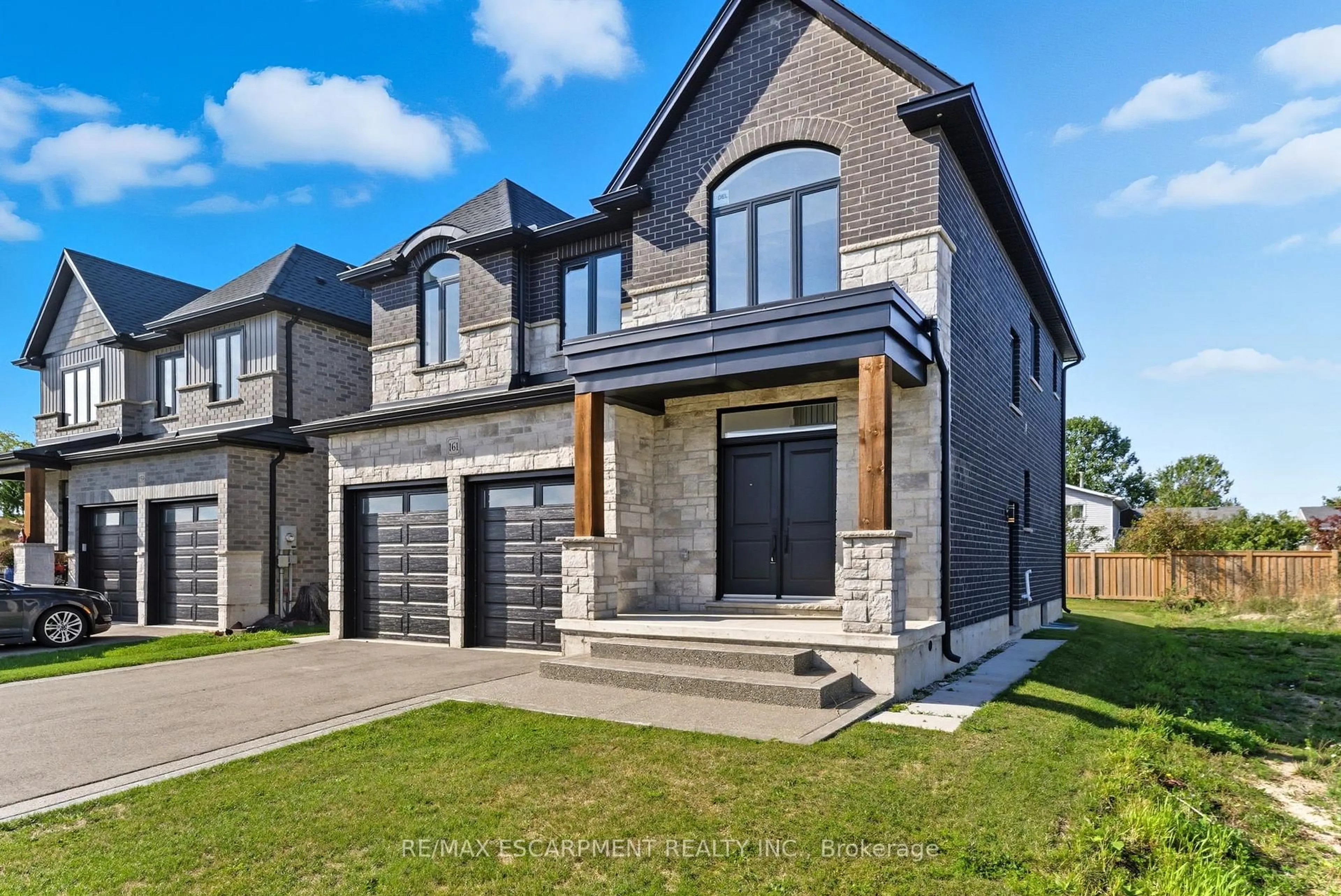 Home with brick exterior material, street for 161 Pike Creek Dr, Haldimand Ontario N0A 1E0