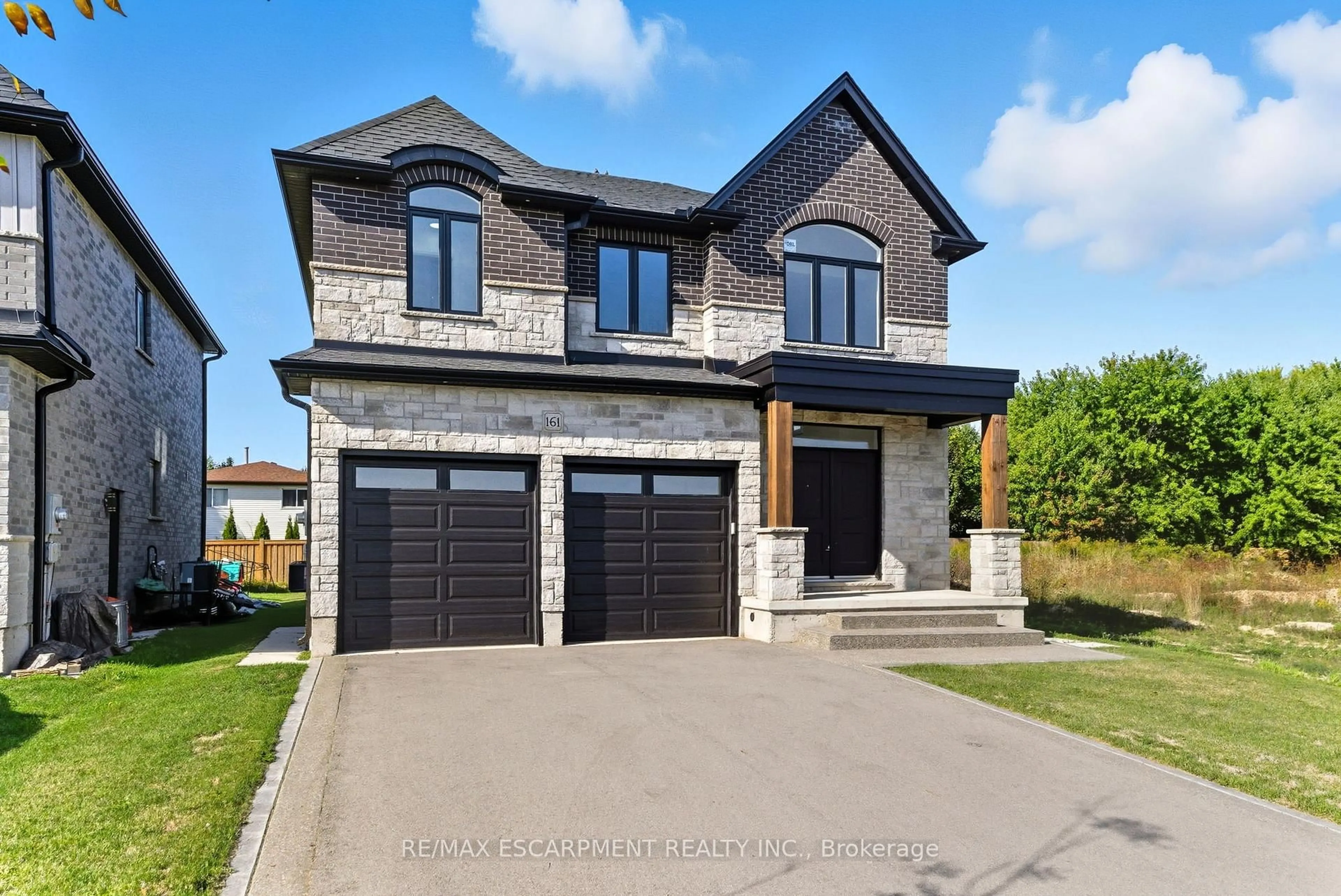 Home with brick exterior material, street for 161 Pike Creek Dr, Haldimand Ontario N0A 1E0