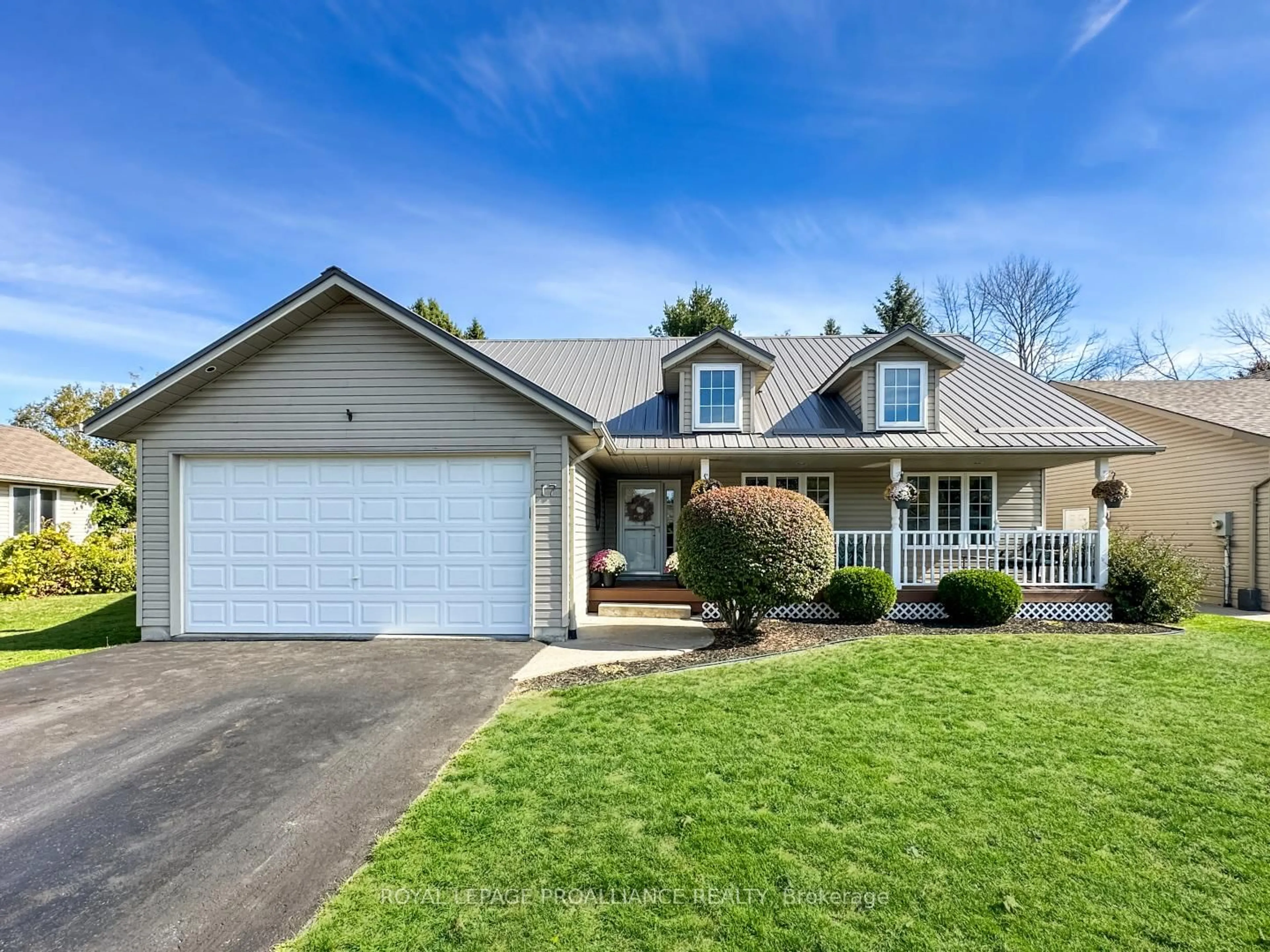 Home with vinyl exterior material, street for 17 Lucas Crt, Brighton Ontario K0K 1H0