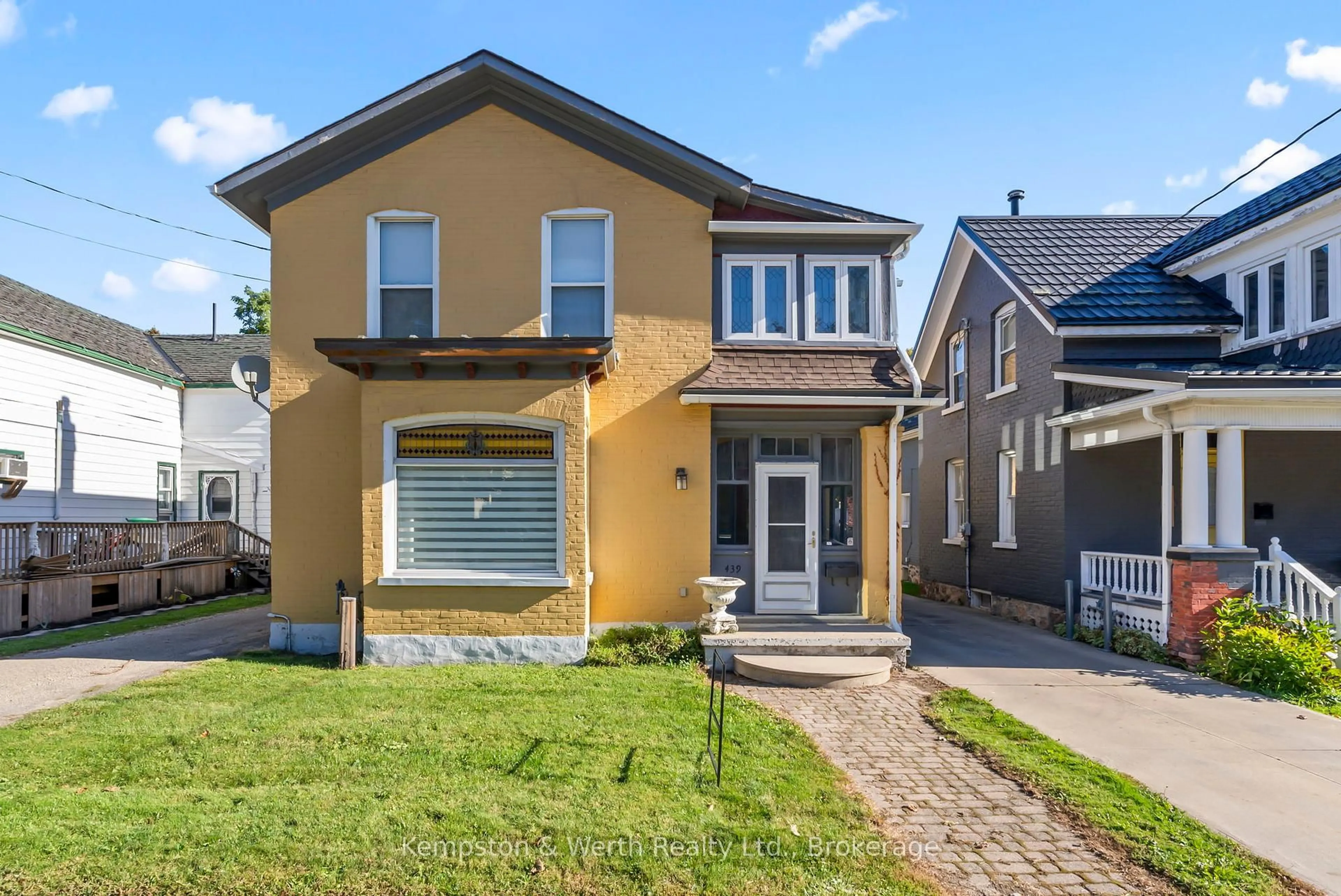 Home with brick exterior material, street for 439 Main St, North Perth Ontario N4W 1A7