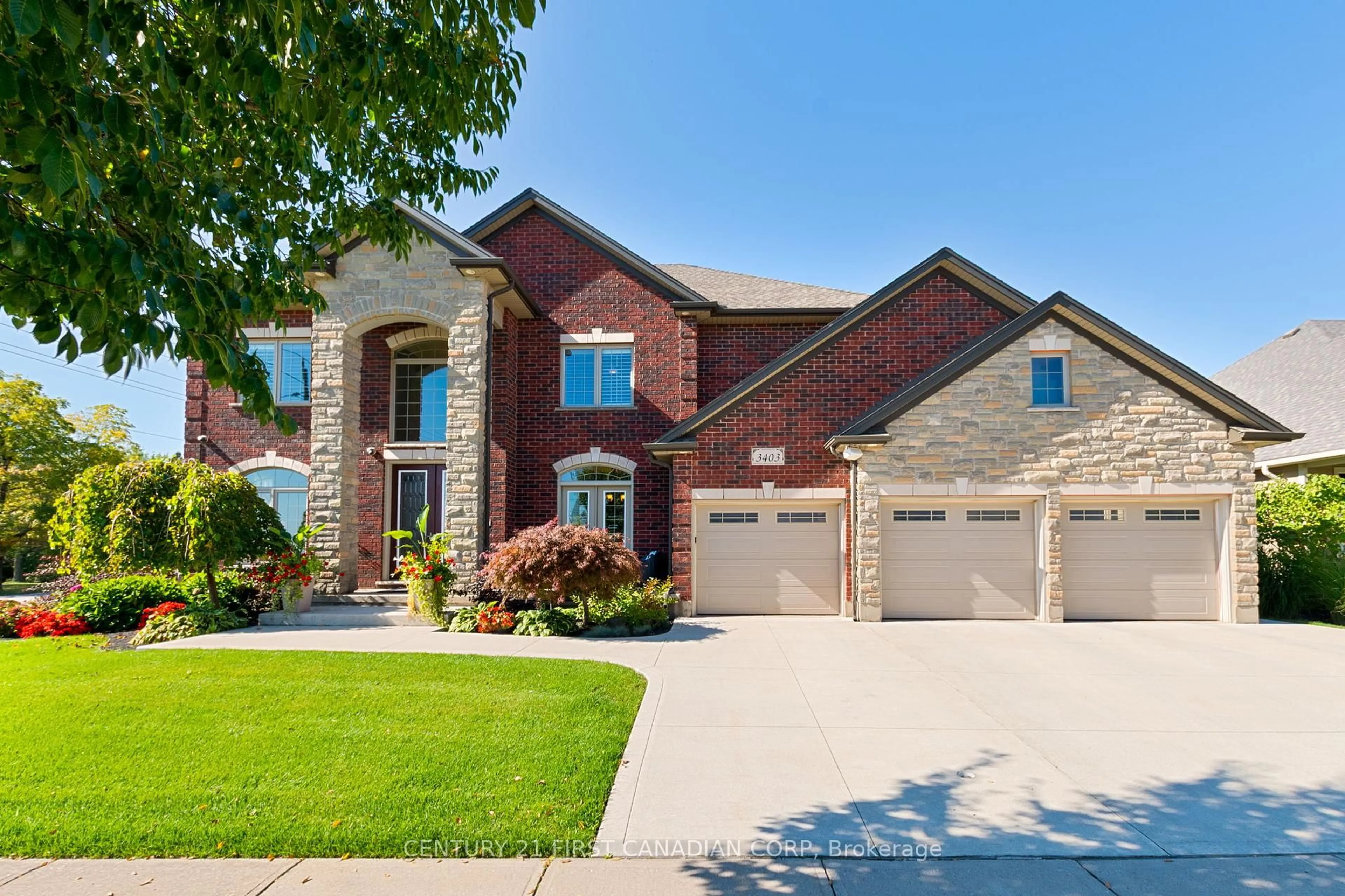 Home with brick exterior material, street for 3403 Settlement Crt, London South Ontario N6P 0A7