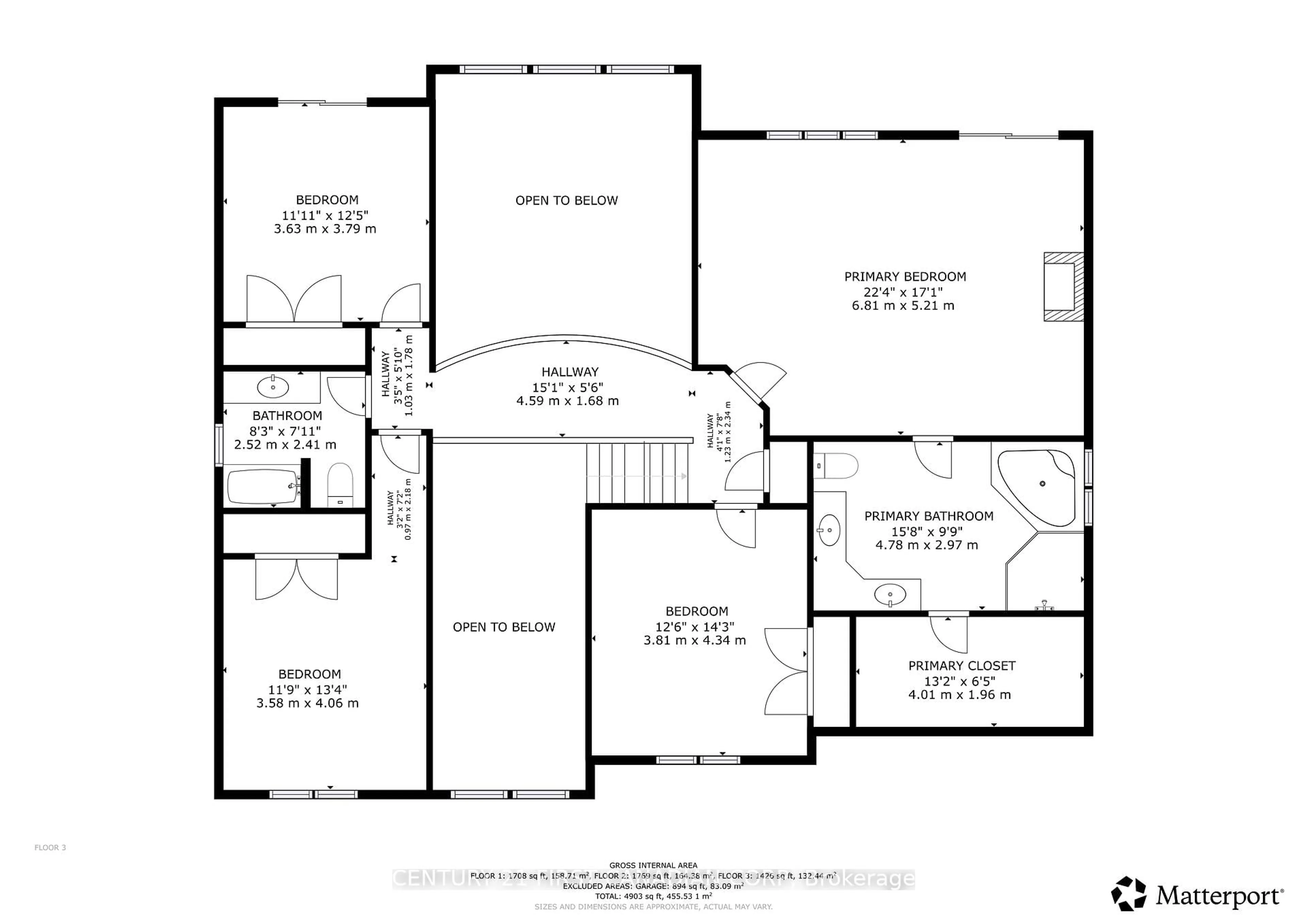 Floor plan for 3403 Settlement Crt, London South Ontario N6P 0A7