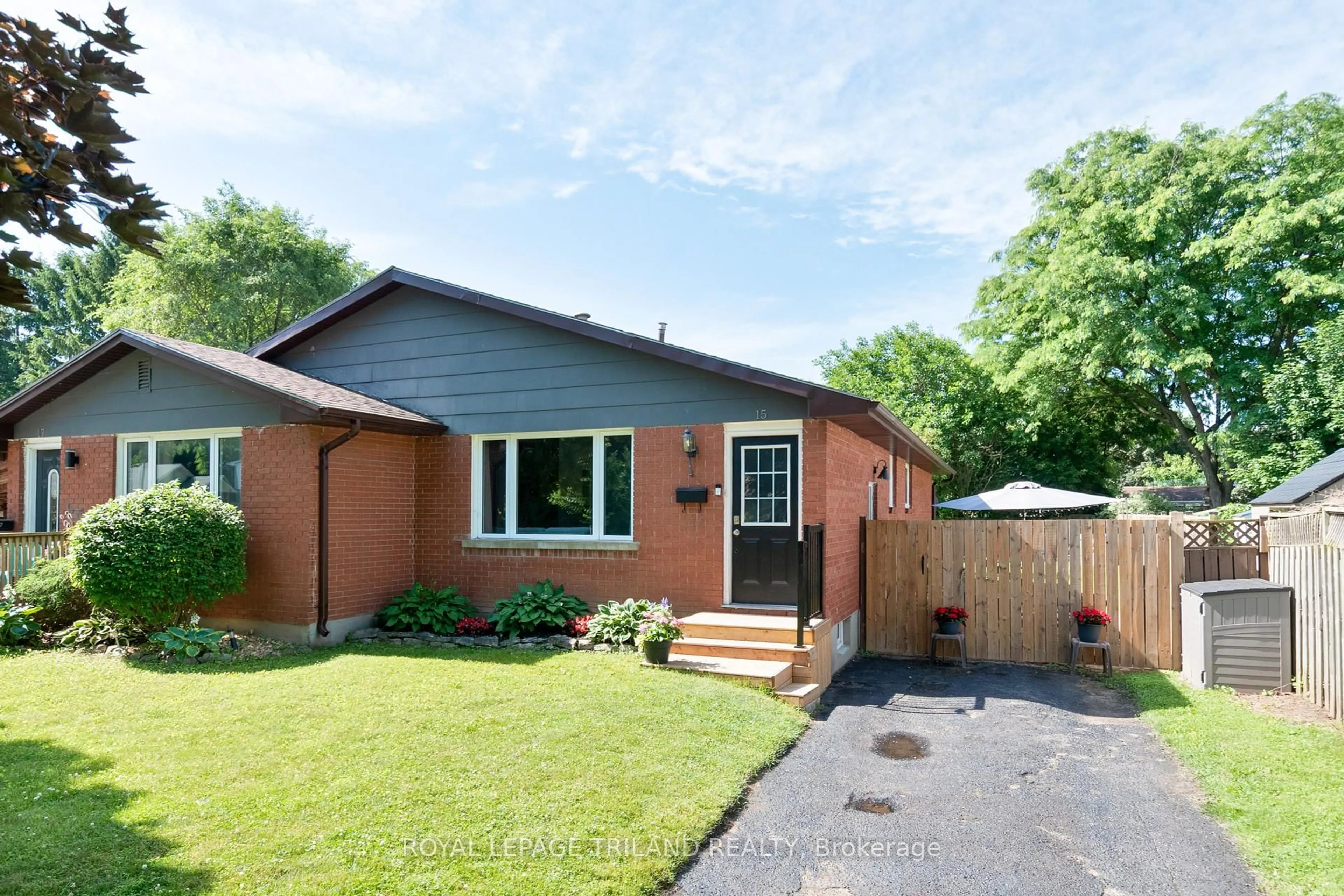 Home with brick exterior material, street for 15 Mohegan Cres, London East Ontario N5V 2X7