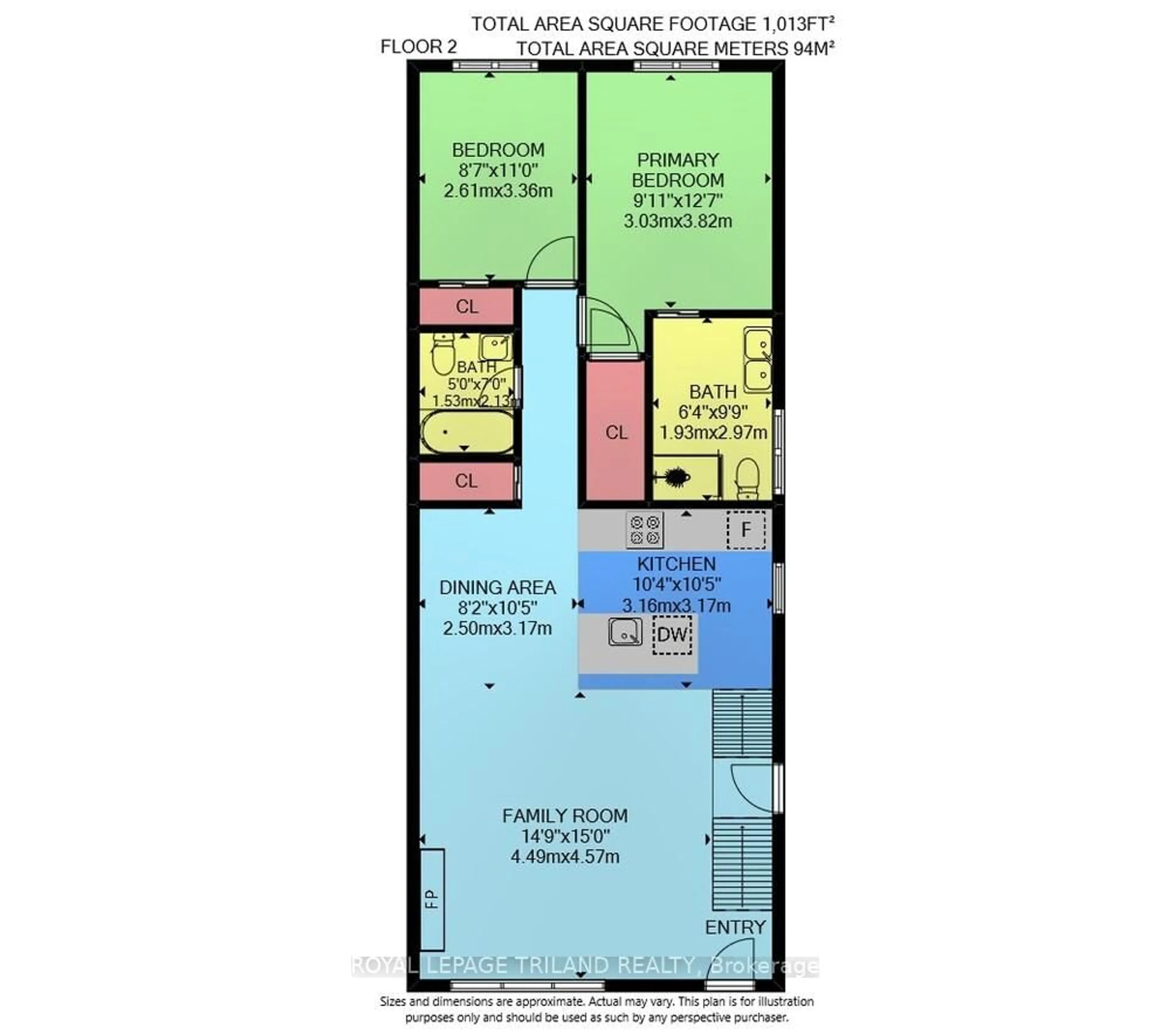Floor plan for 15 Mohegan Cres, London East Ontario N5V 2X7