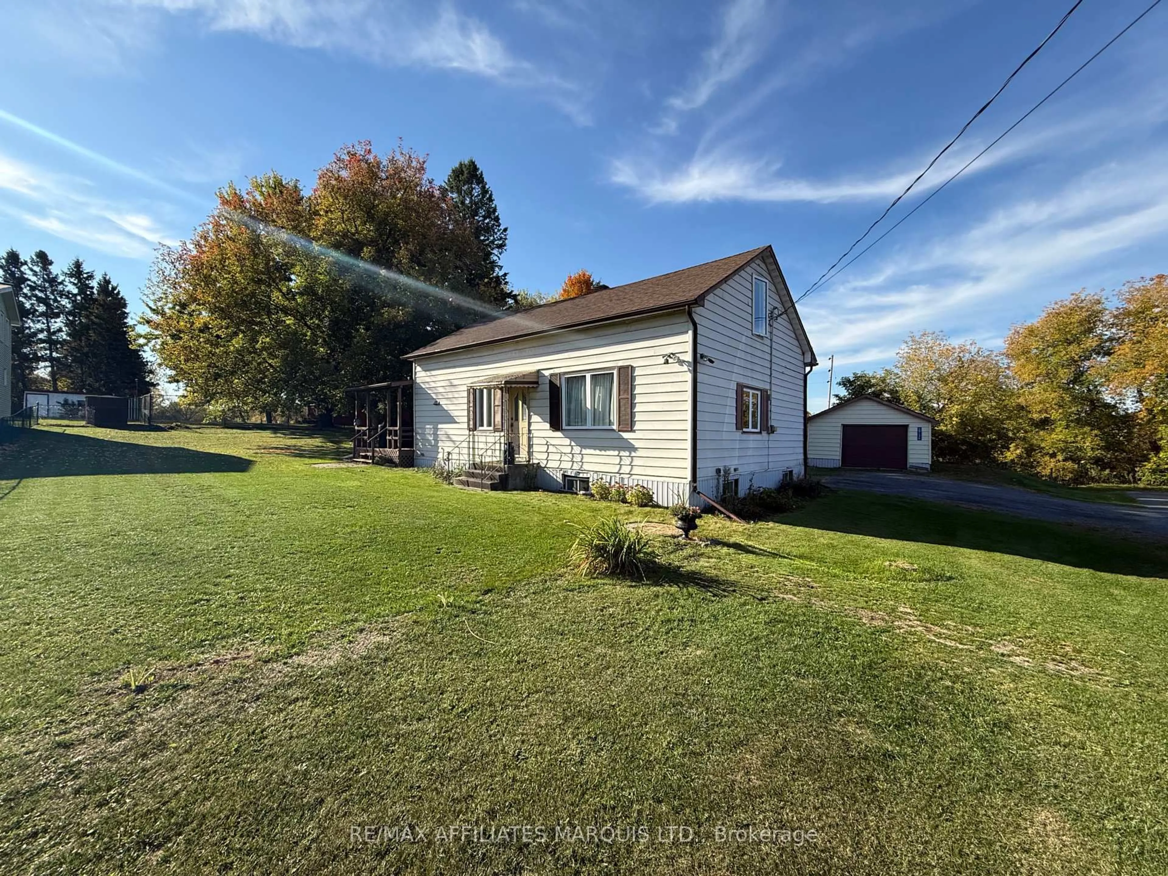 A pic from outside/outdoor area/front of a property/back of a property/a pic from drone, unknown for 19136 Hay Rd, South Glengarry Ontario K0C 2E0