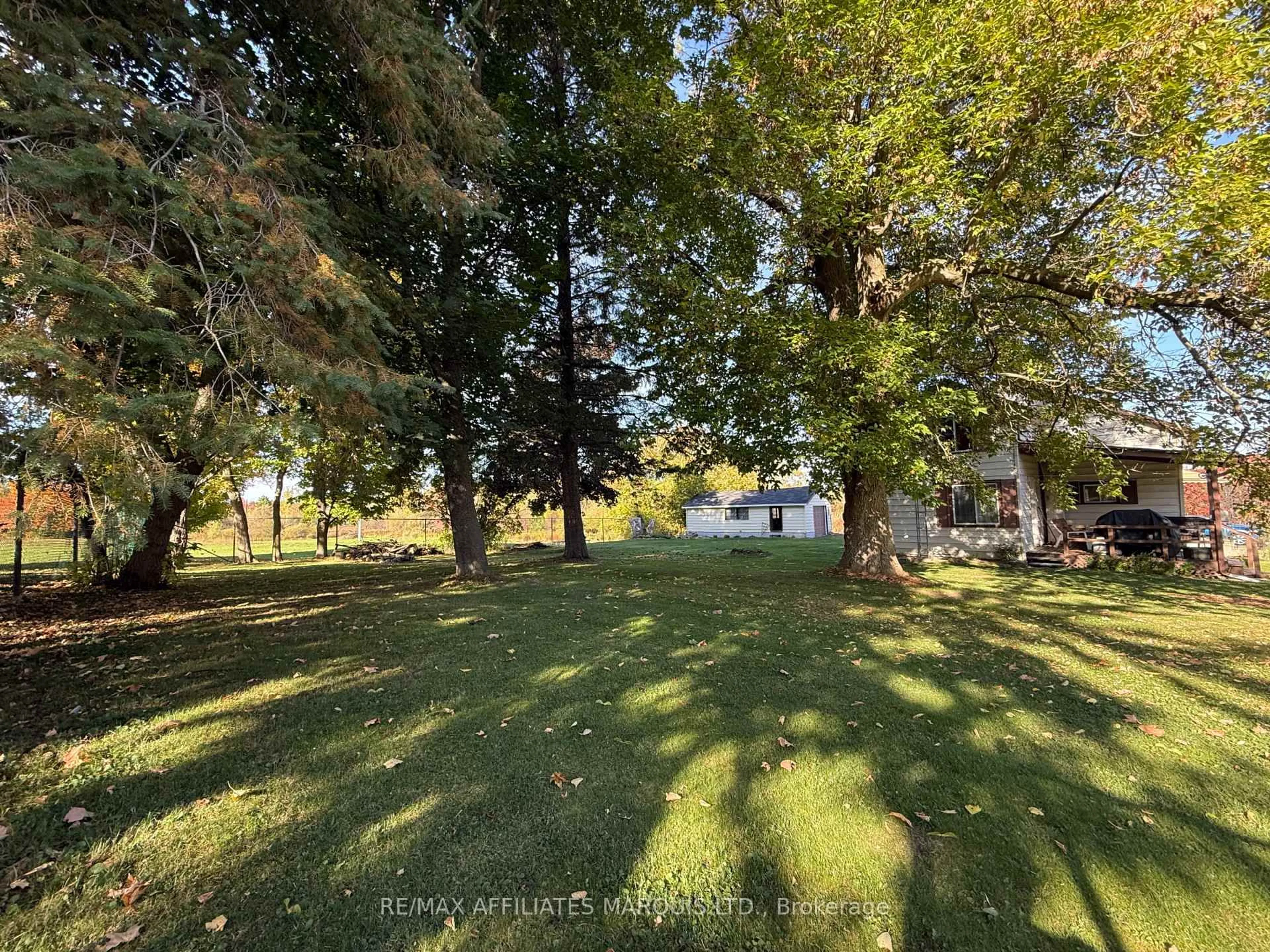 A pic from outside/outdoor area/front of a property/back of a property/a pic from drone, forest/trees view for 19136 Hay Rd, South Glengarry Ontario K0C 2E0