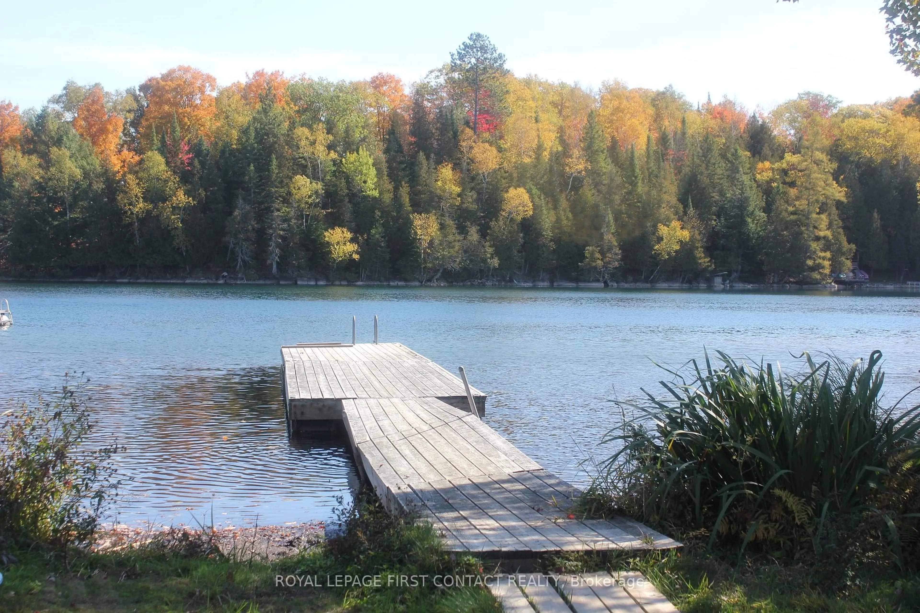 Patio, water/lake/river/ocean view for 12 Birch Pt, Bancroft Ontario K0L 1C0