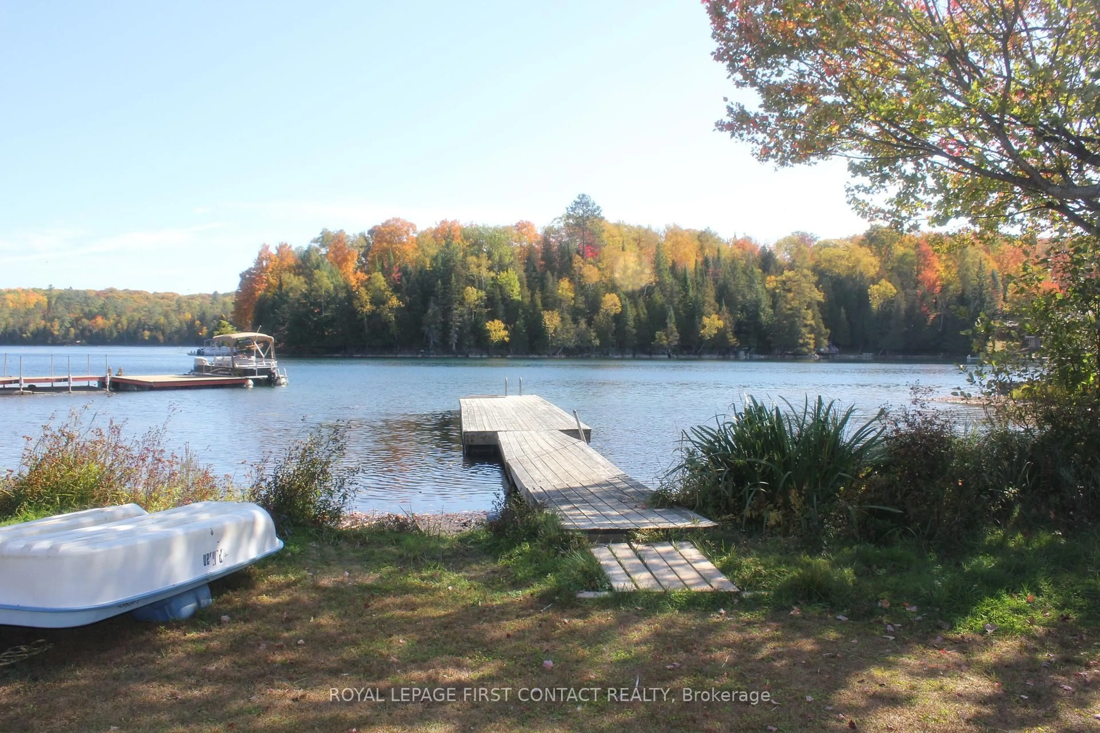 Patio, water/lake/river/ocean view for 12 Birch Pt, Bancroft Ontario K0L 1C0