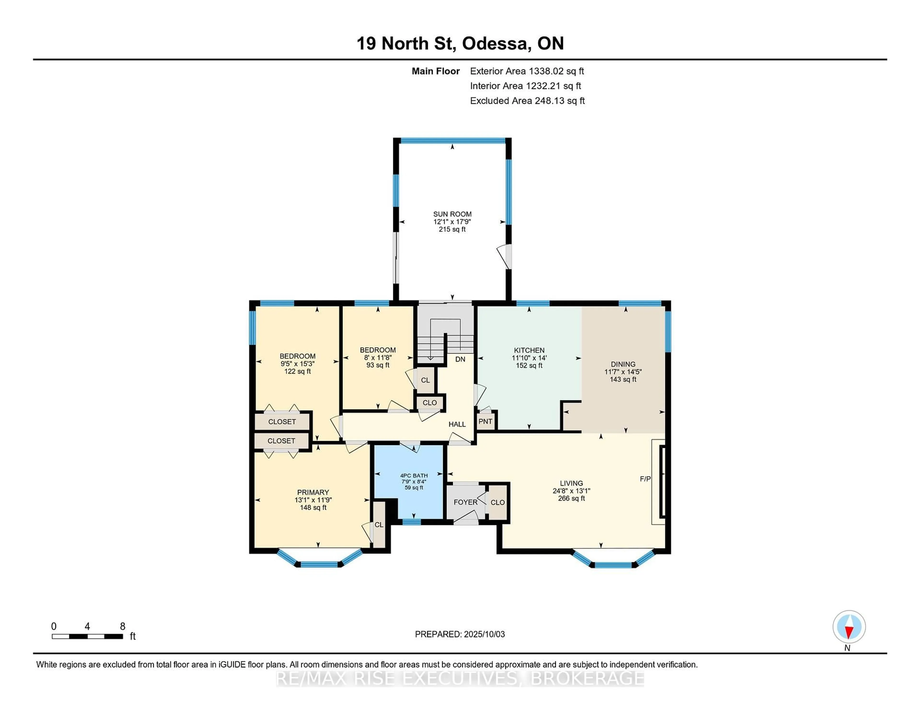 Floor plan for 19 North St, Bissett Creek Ontario K0H 2H0