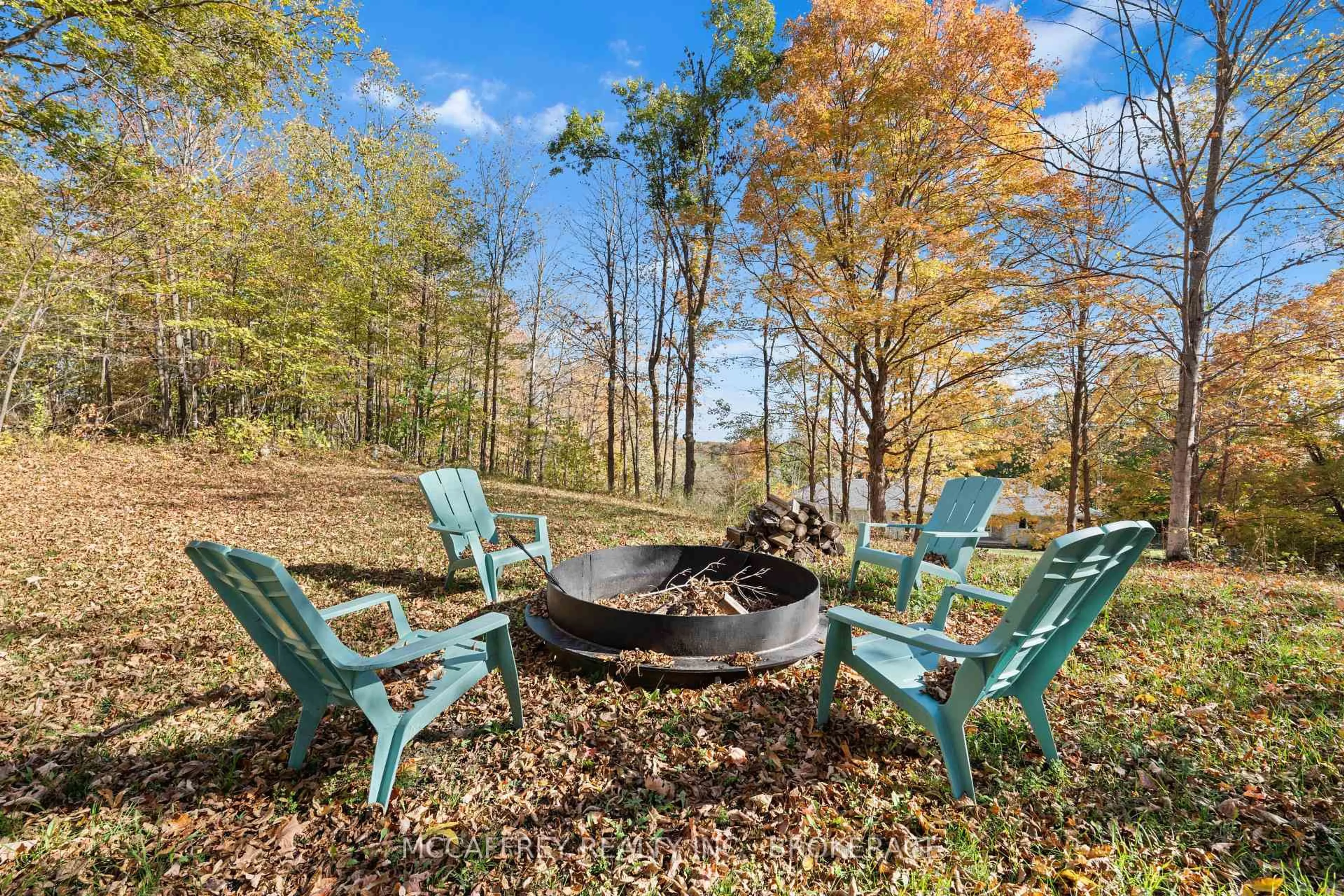 Patio, forest/trees view for 51 Luffman Rd, Tweed Ontario K0K 2L0