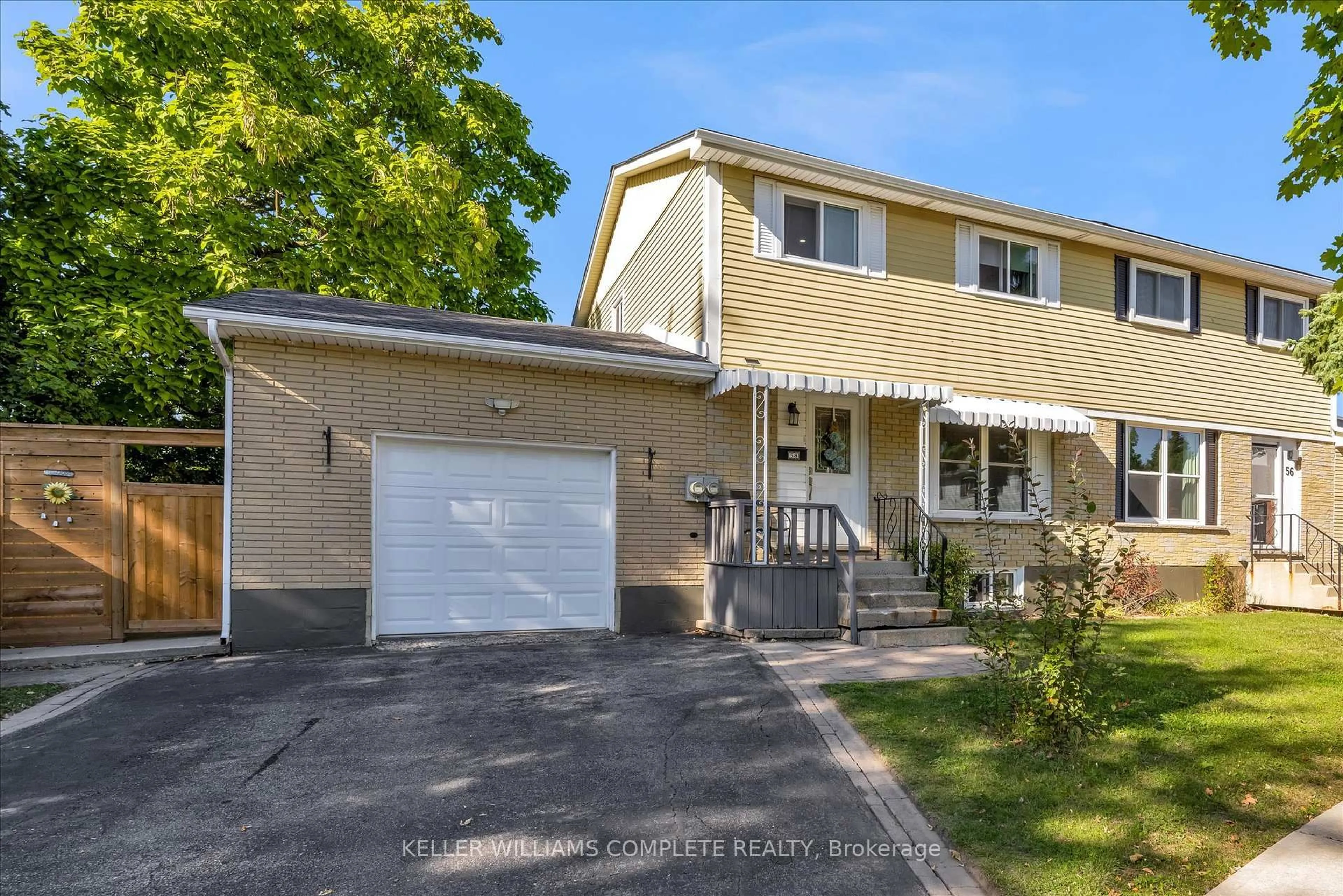 Home with vinyl exterior material, street for 58 Nordale Cres, Hamilton Ontario L8J 1H1