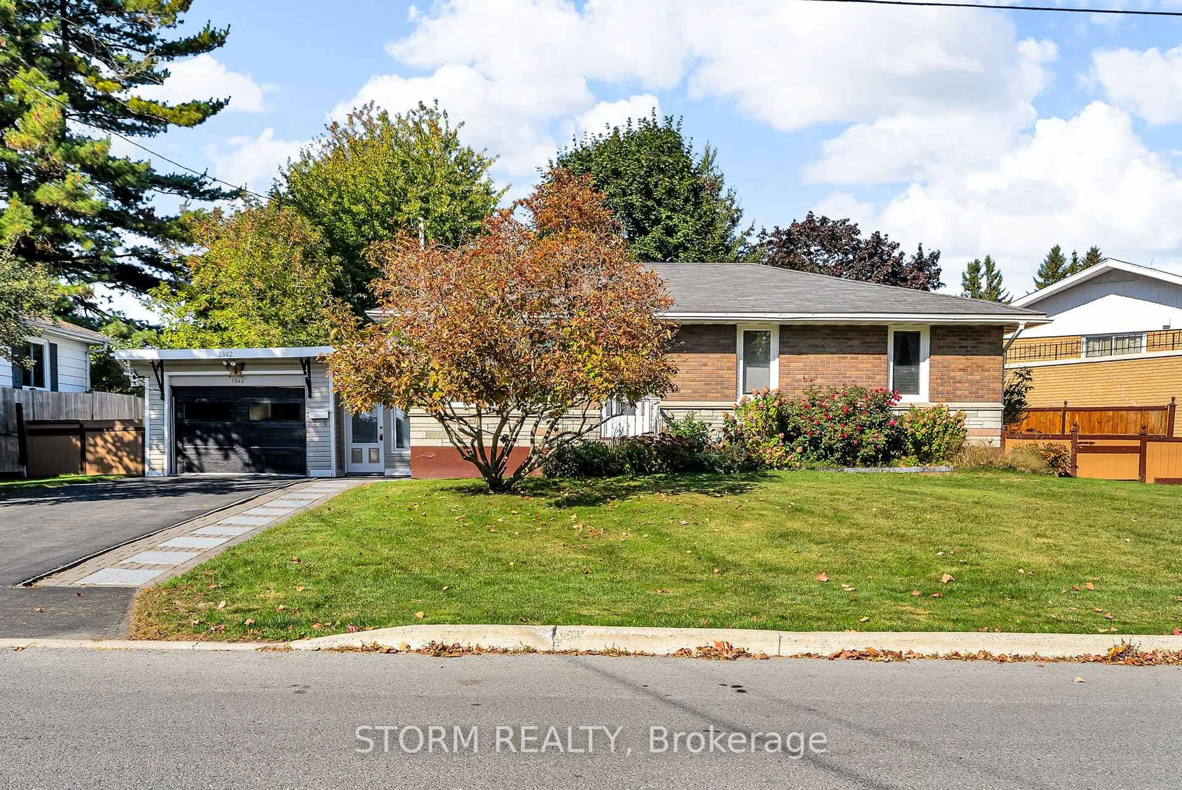 Home with brick exterior material, street for 1342 Newark Ave, Cornwall Ontario K6J 4X2