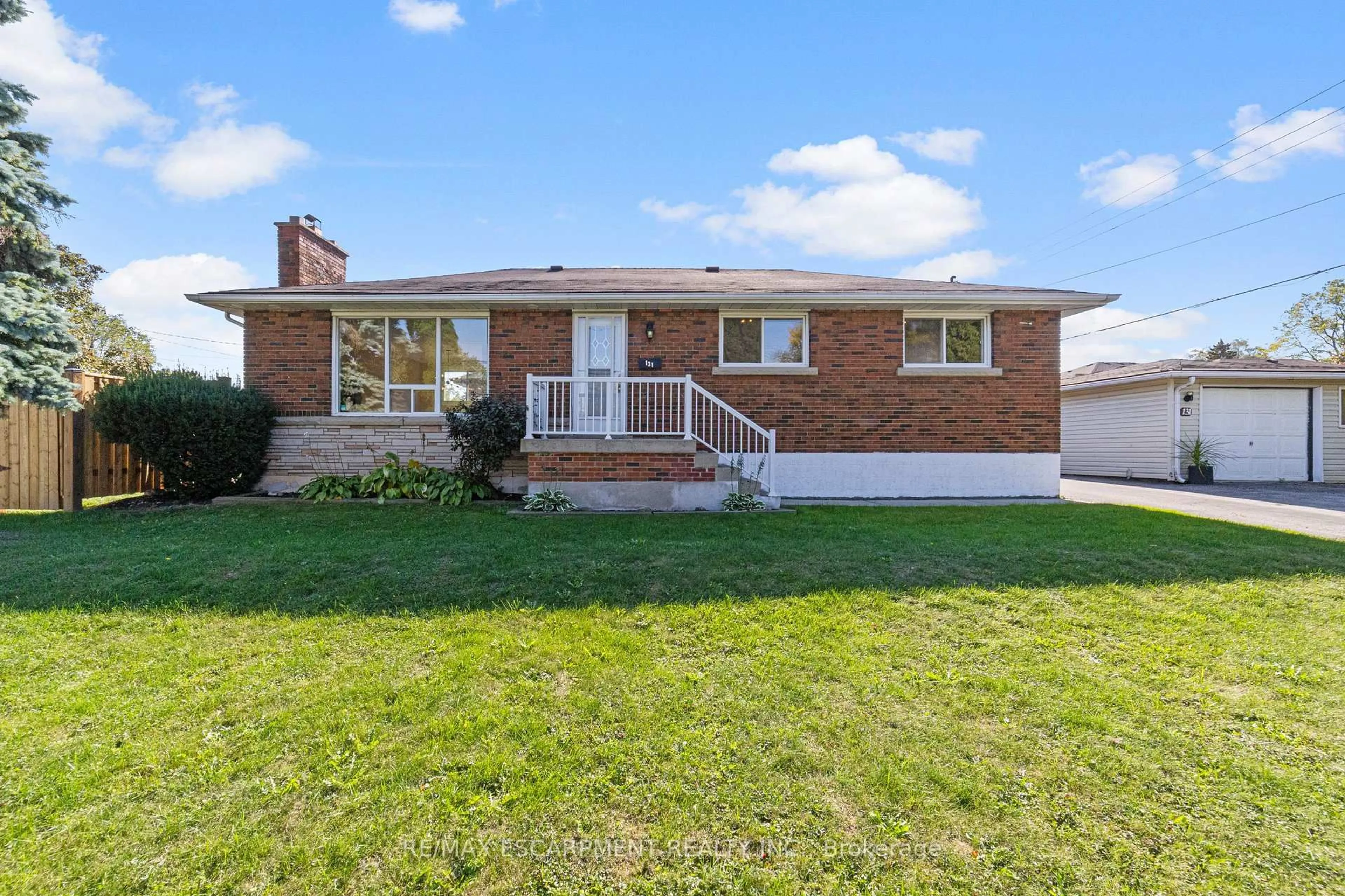 Home with brick exterior material, street for 131 Sanatorium Rd, Hamilton Ontario L9C 1Y9