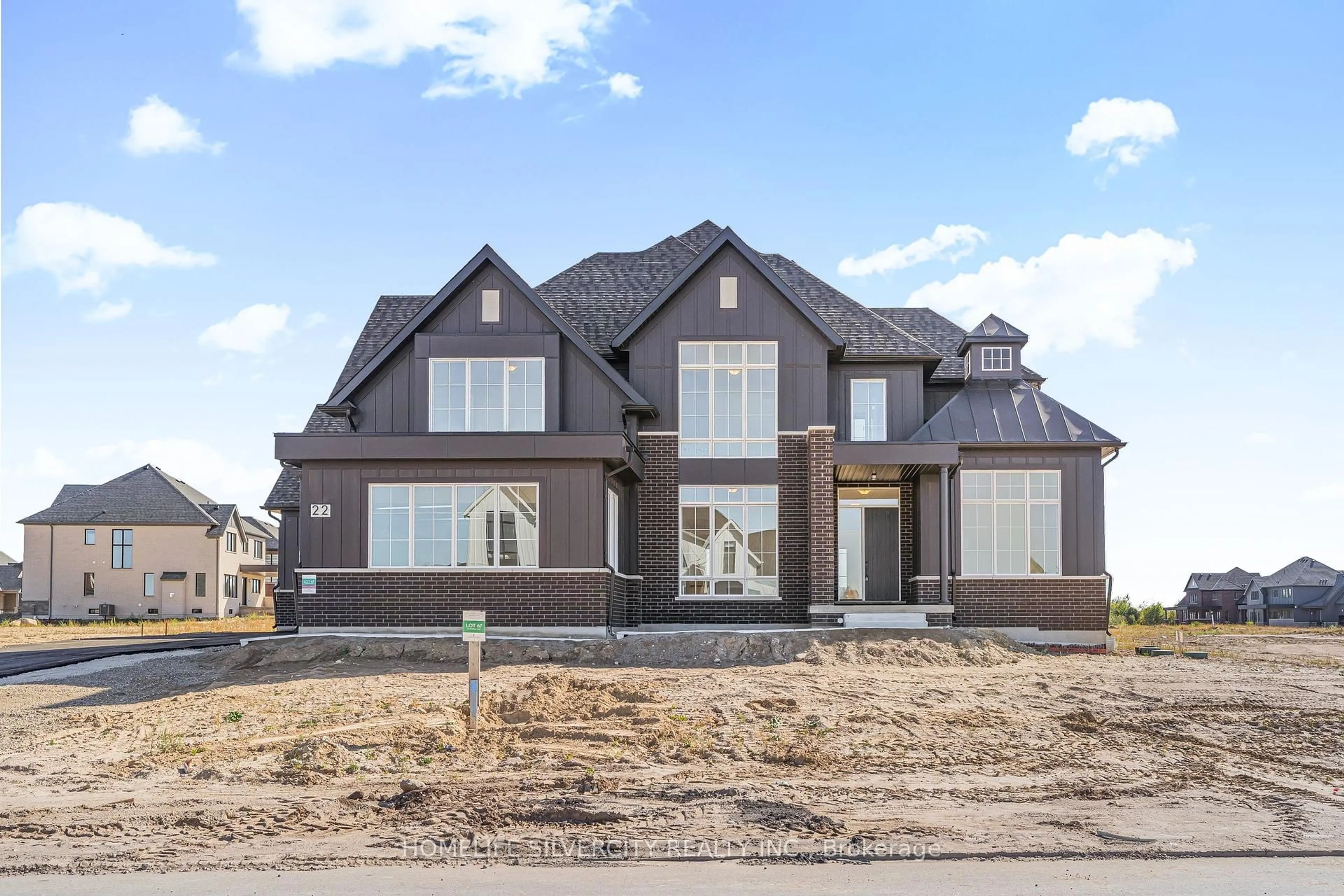 Home with brick exterior material, street for 22 Ewing Way, Amaranth Ontario L9W 5G9