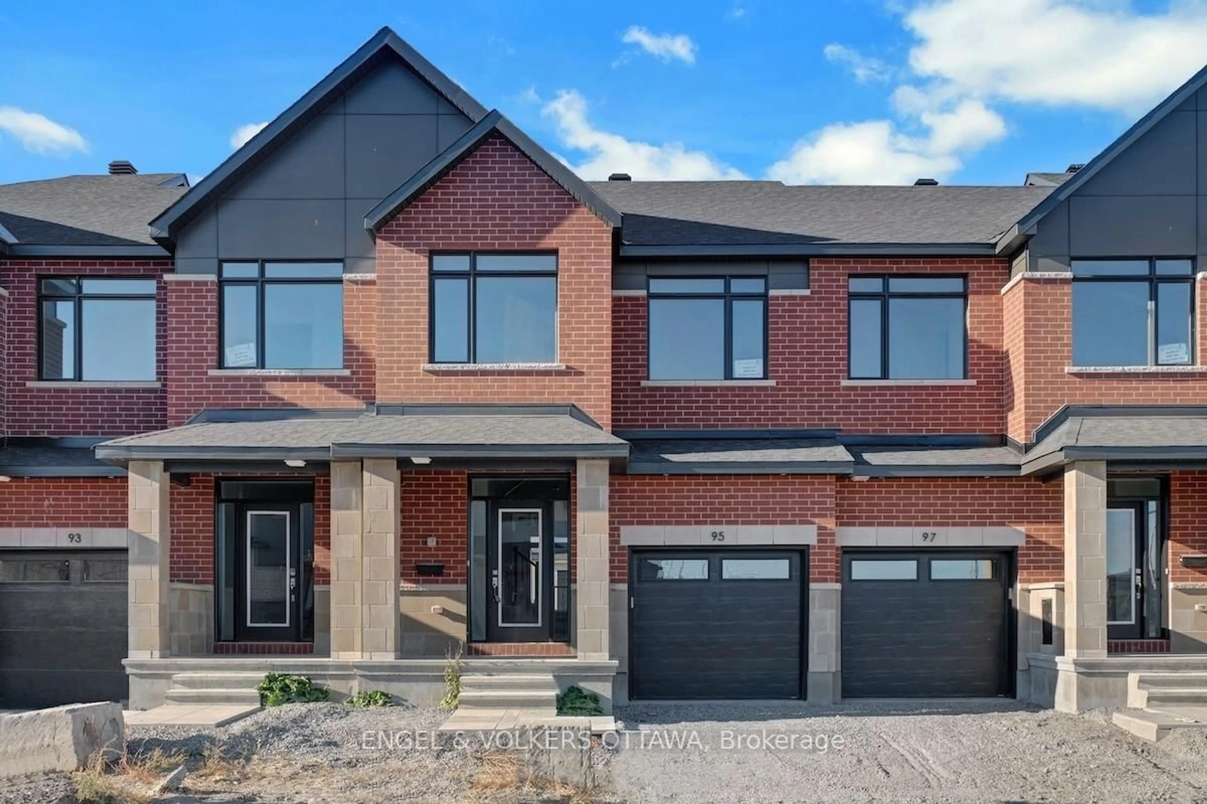 Home with brick exterior material, street for 95 San Felice Circ, Kanata Ontario K2S 2R9