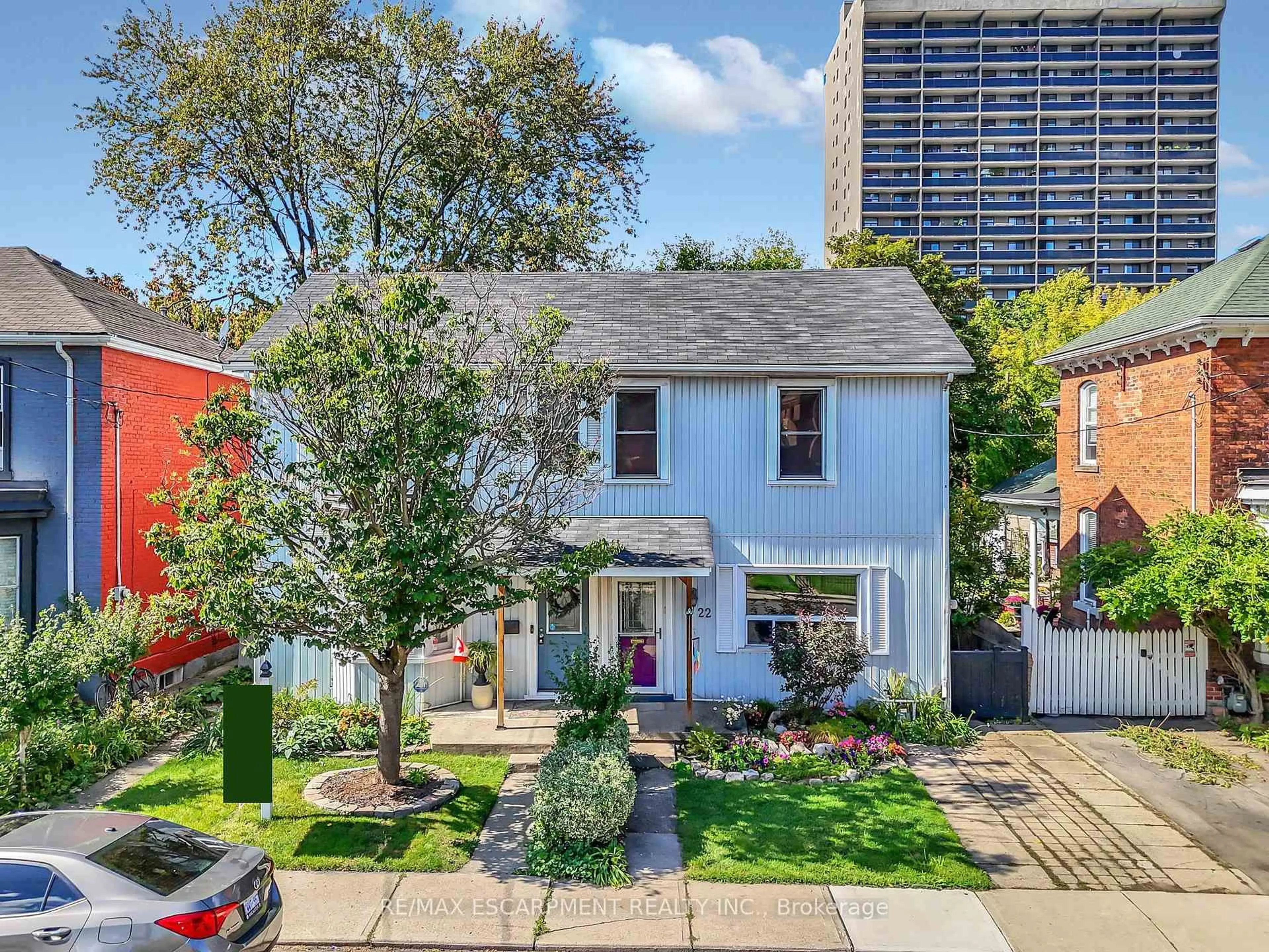 Home with brick exterior material, street for 22 Liberty St, Hamilton Ontario L8N 2N6