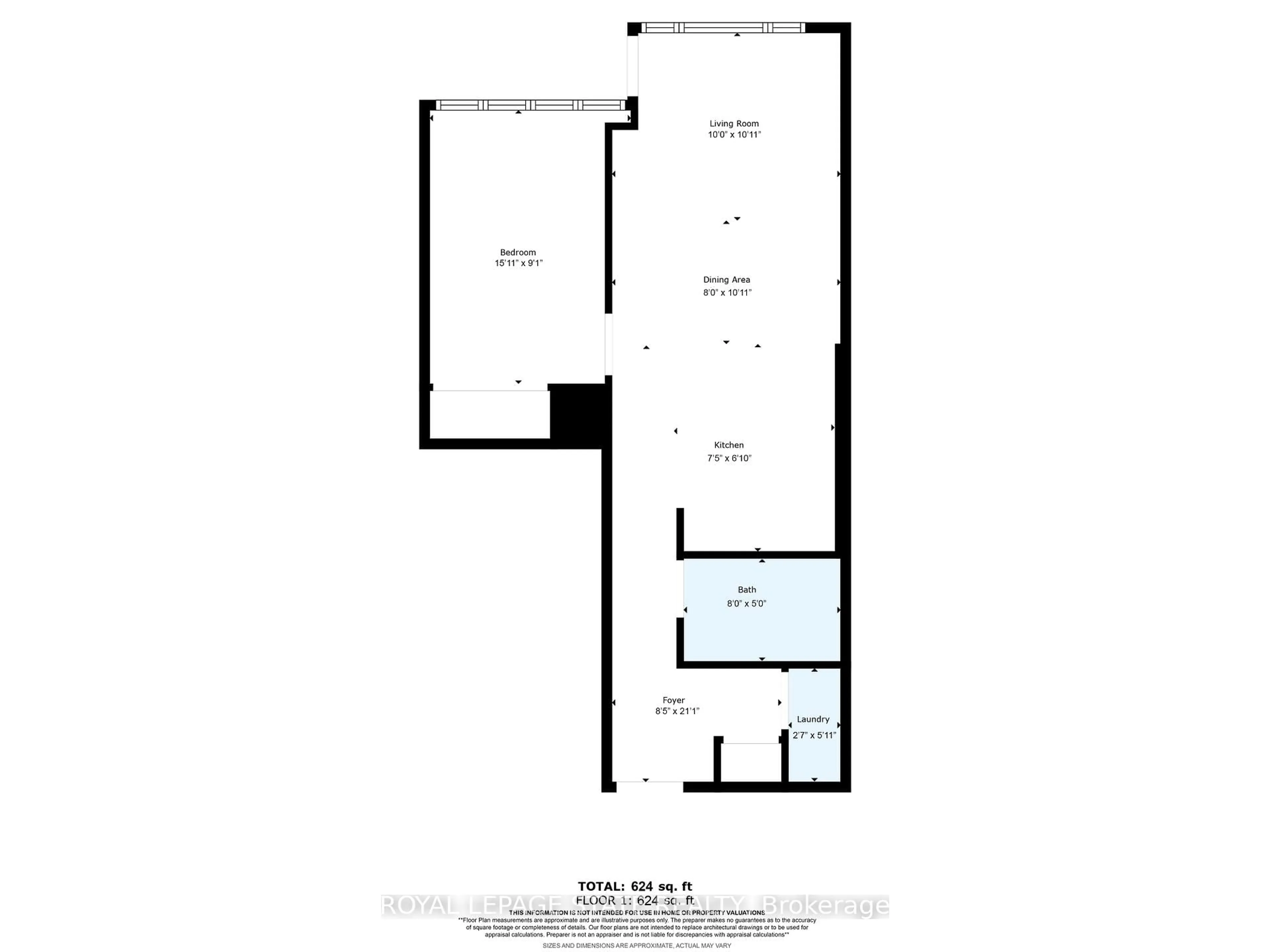 Floor plan for 150 main St #910, Hamilton Ontario L8P 1H8