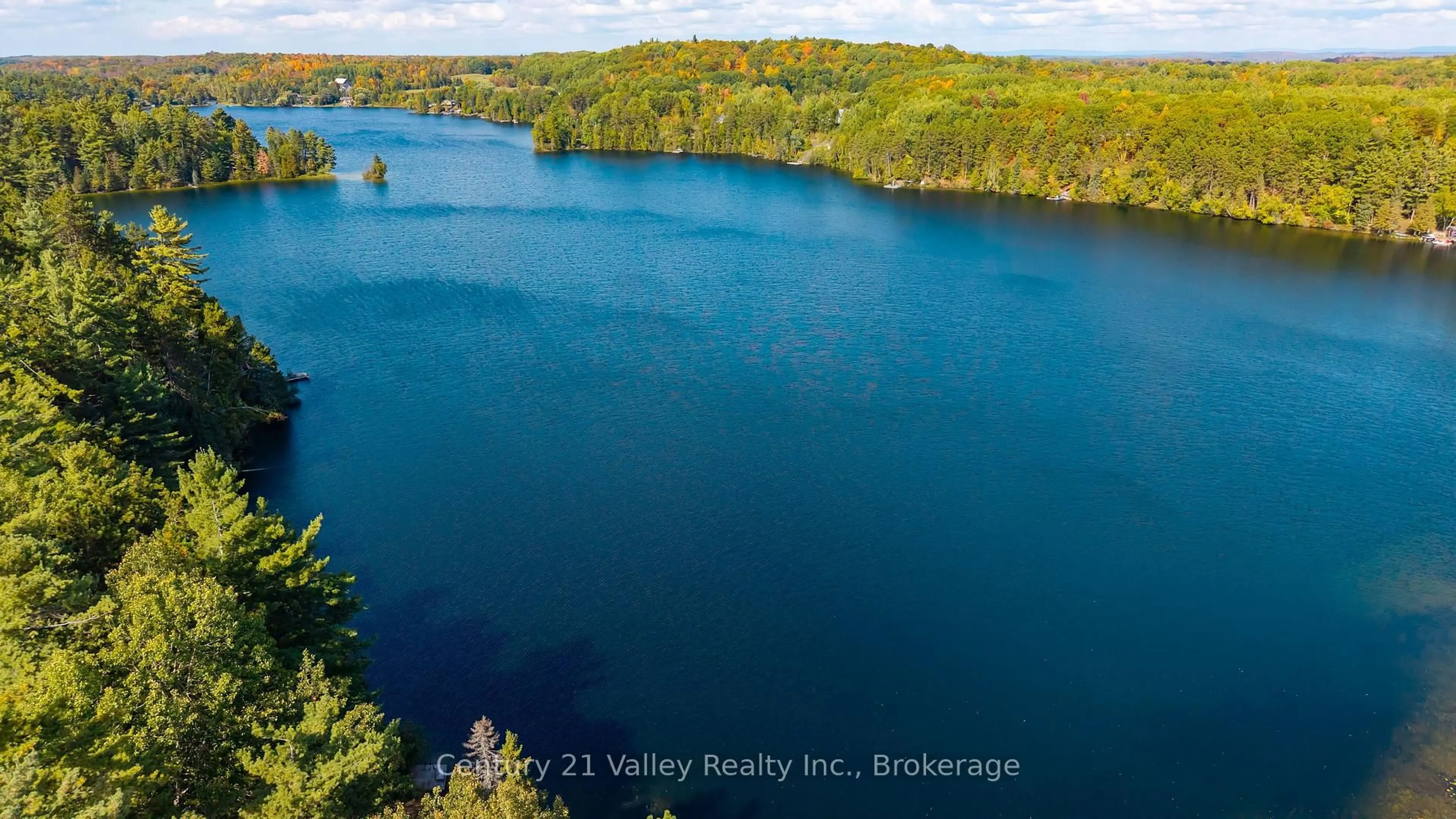 A pic from outside/outdoor area/front of a property/back of a property/a pic from drone, water/lake/river/ocean view for 107 Logan Lane, Haley Station Ontario K0J 1Y0
