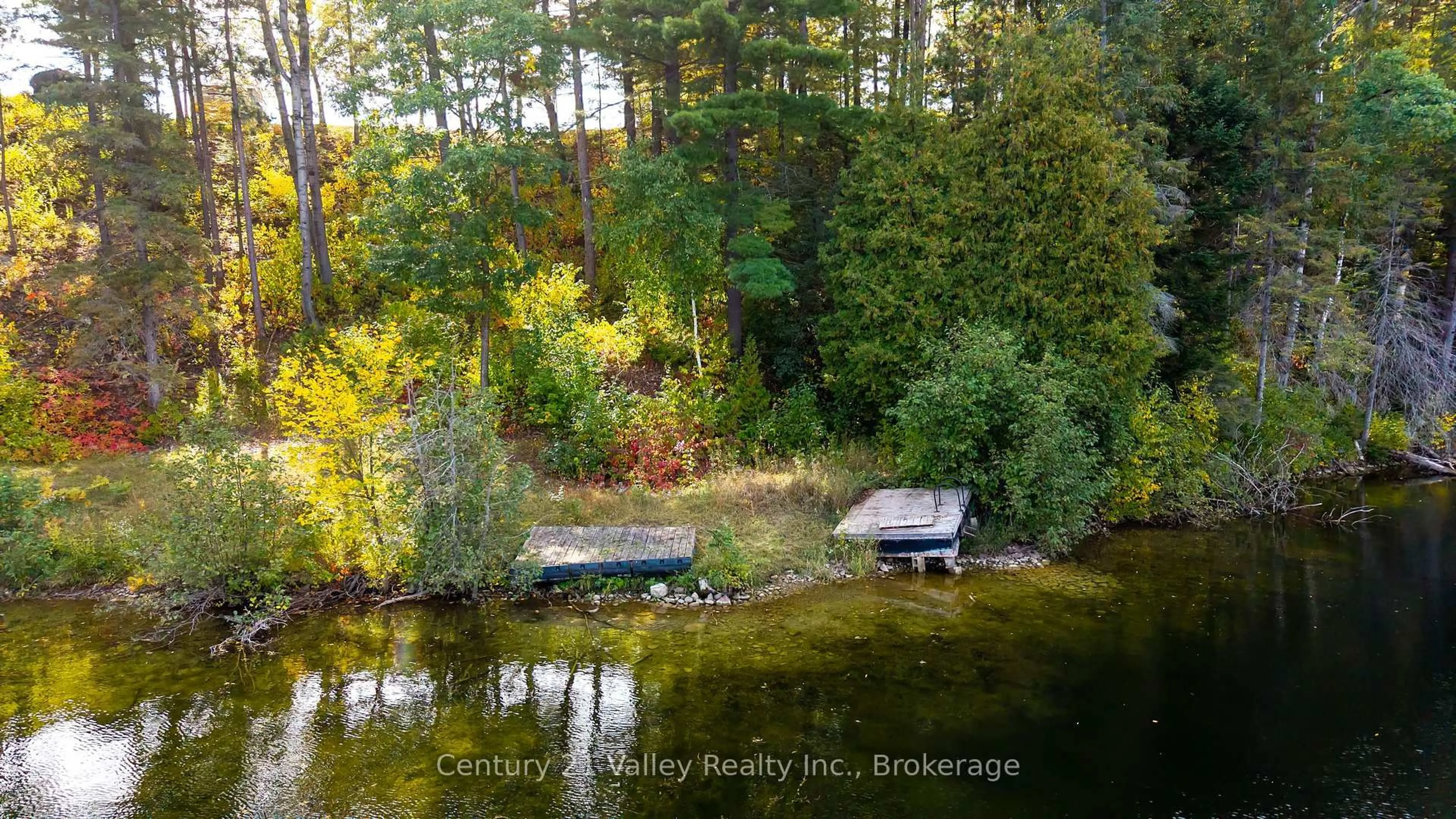 A pic from outside/outdoor area/front of a property/back of a property/a pic from drone, water/lake/river/ocean view for 107 Logan Lane, Haley Station Ontario K0J 1Y0